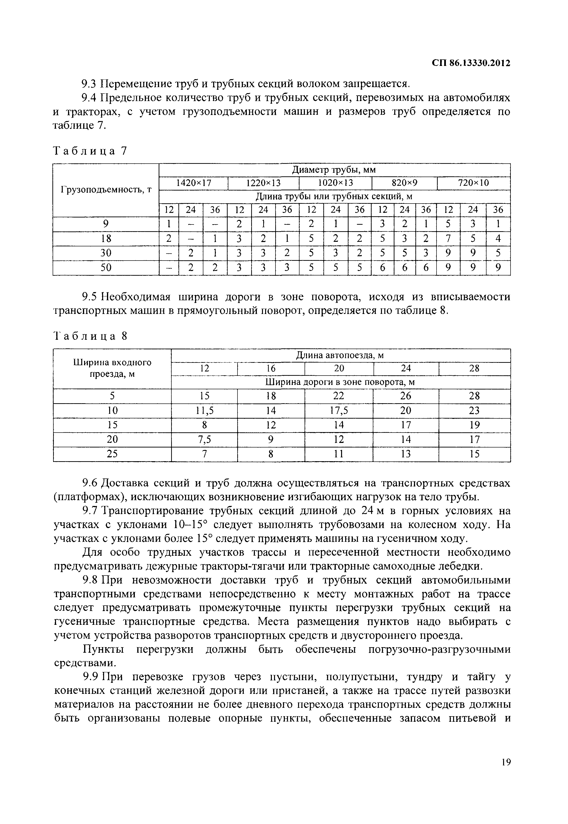 СП 86.13330.2012