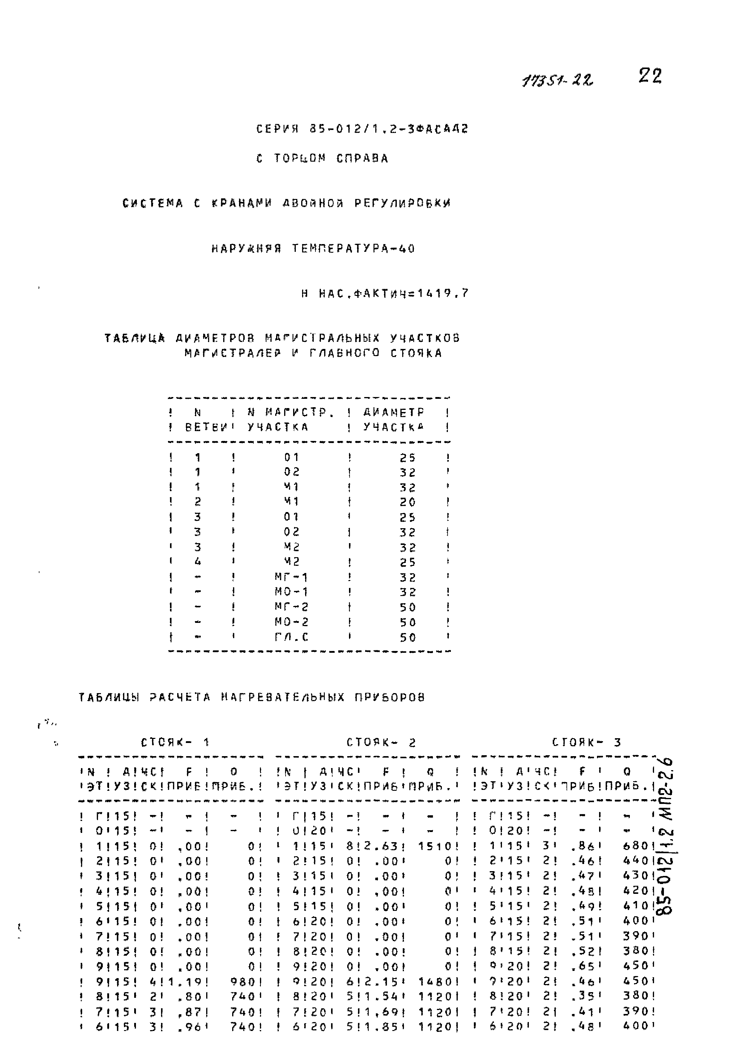 Типовой проект 85-012/1.2