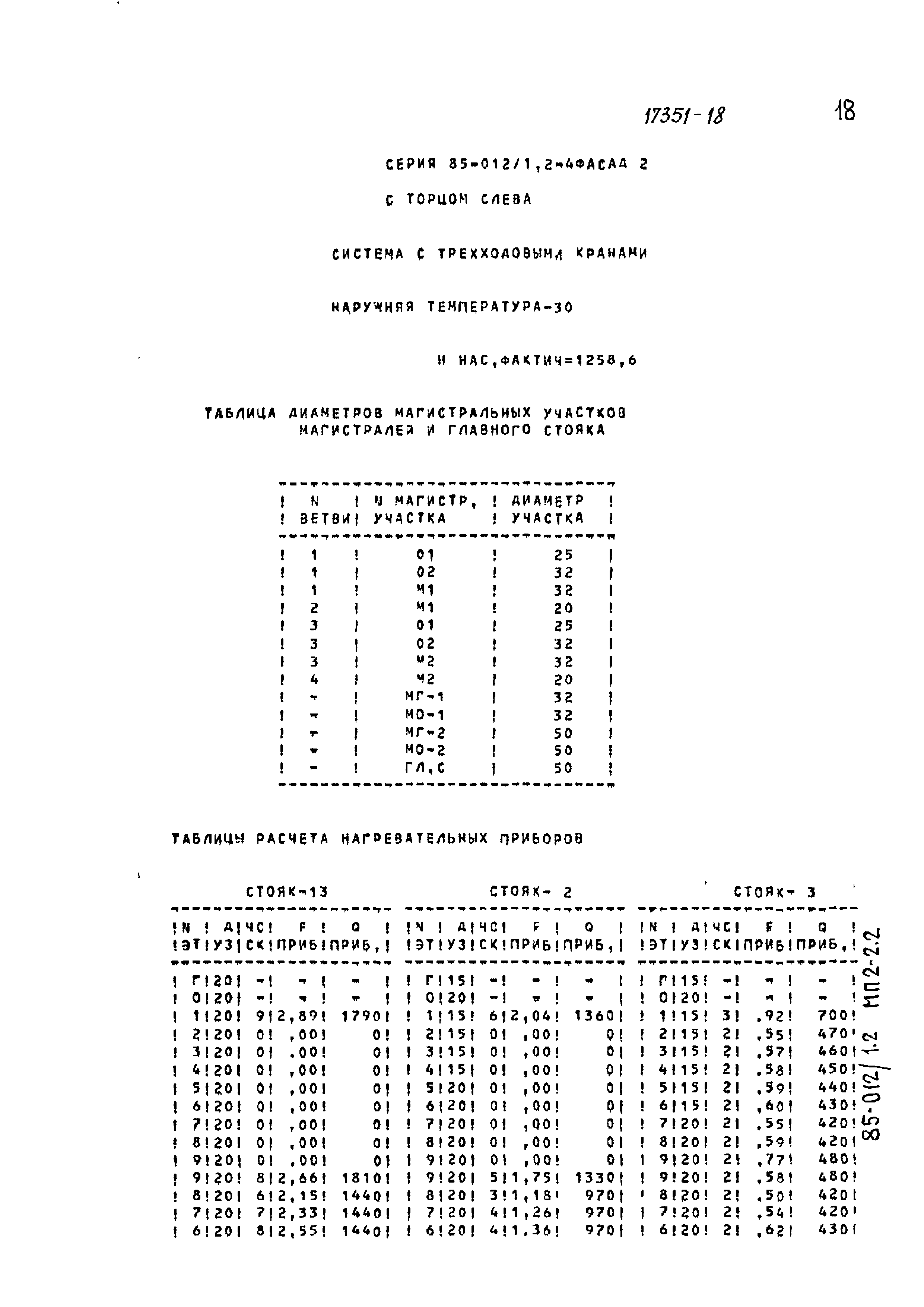 Типовой проект 85-012/1.2