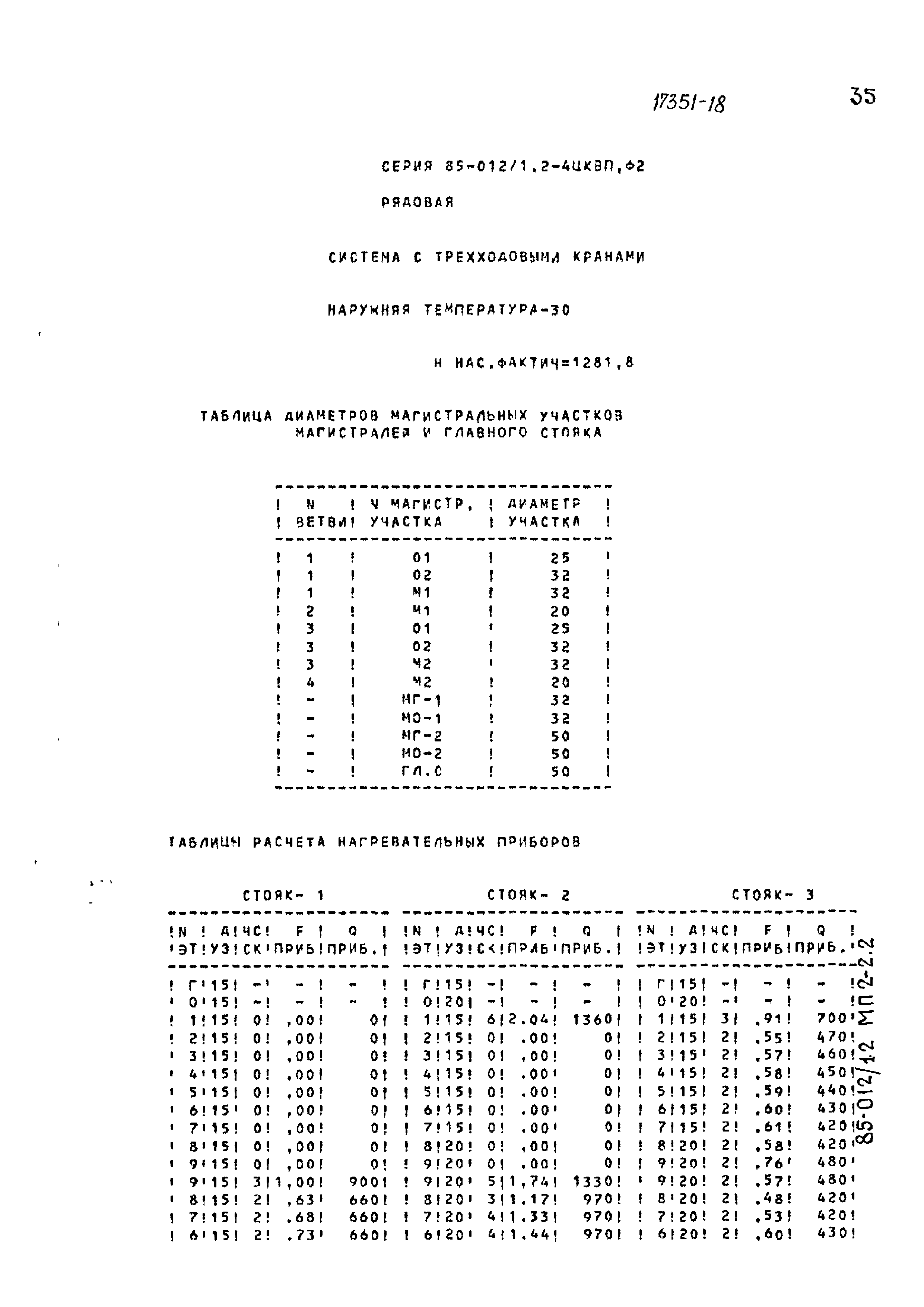 Типовой проект 85-012/1.2