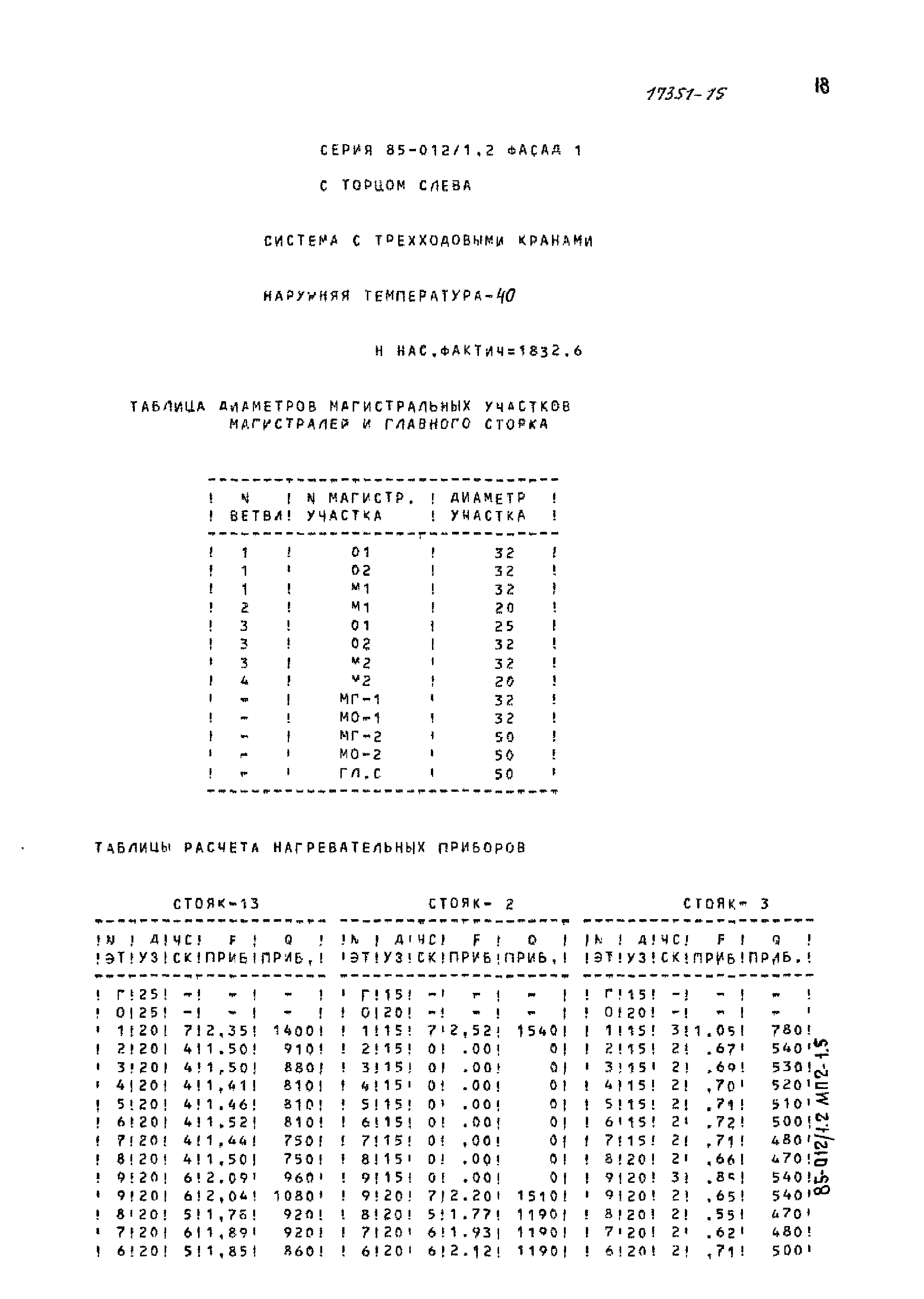 Типовой проект 85-012/1.2