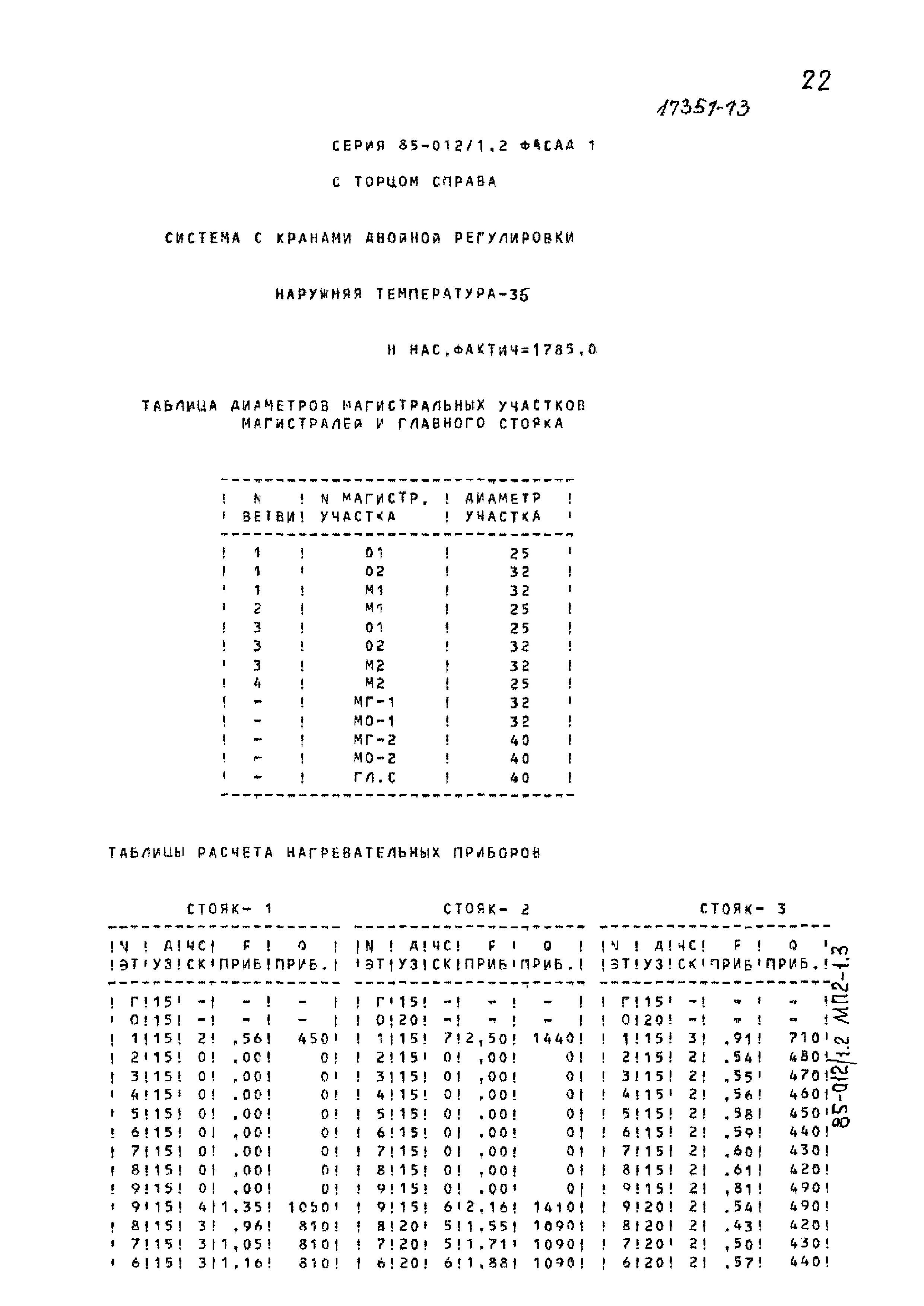 Типовой проект 85-012/1.2