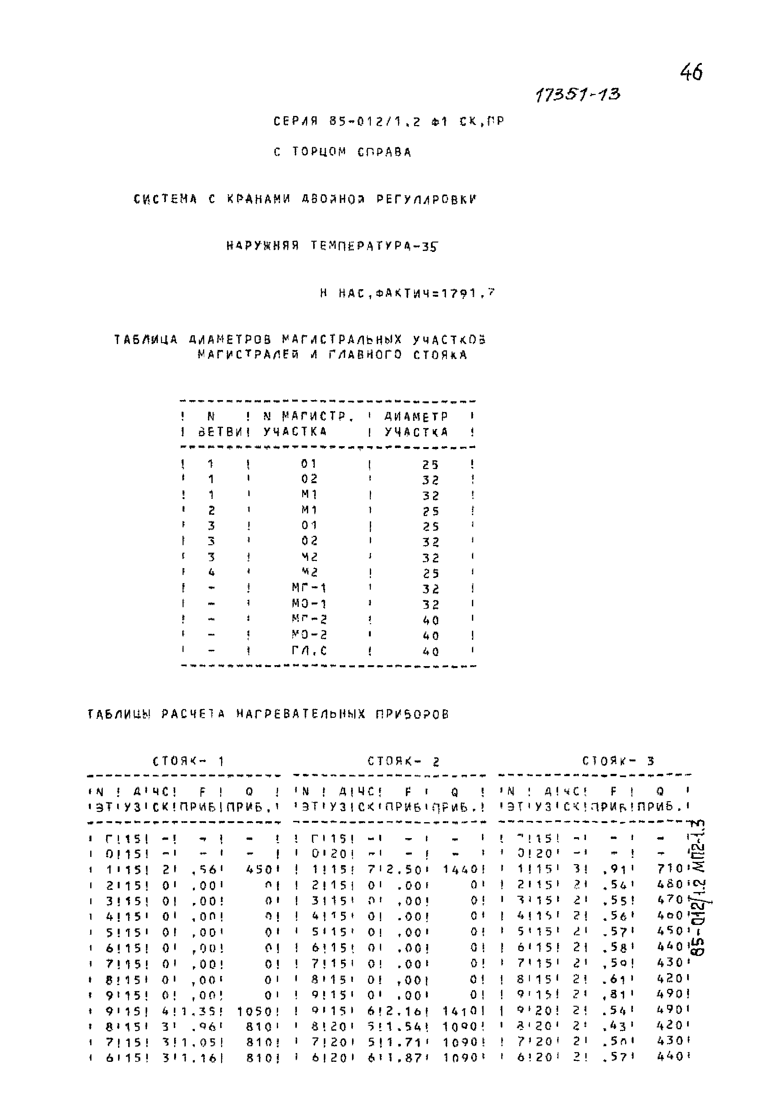 Типовой проект 85-012/1.2