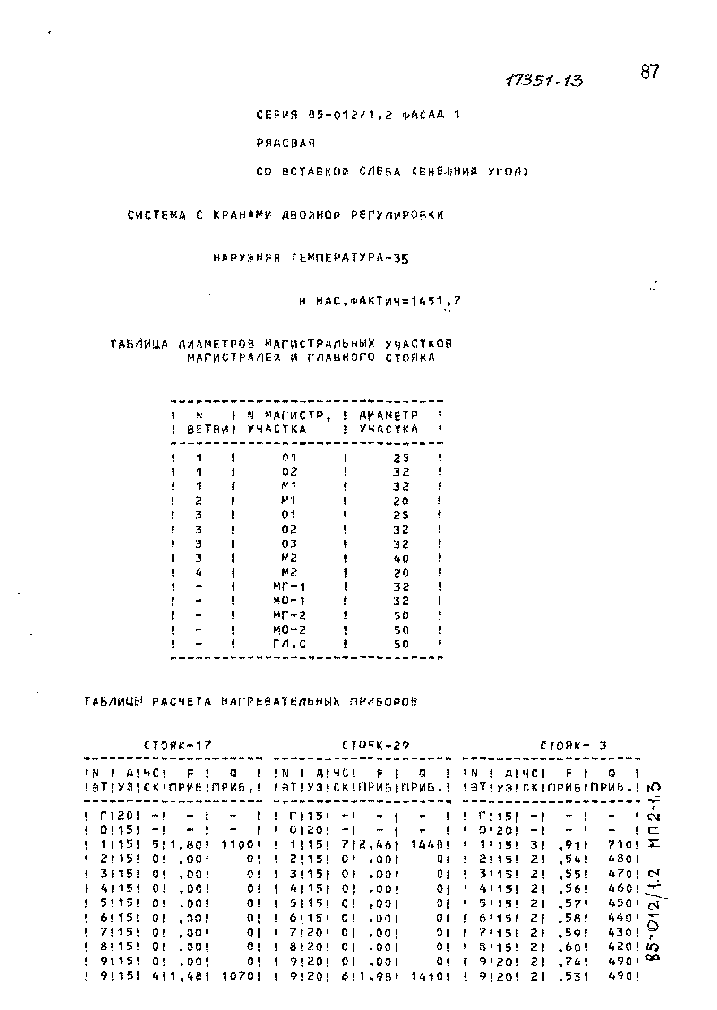 Типовой проект 85-012/1.2