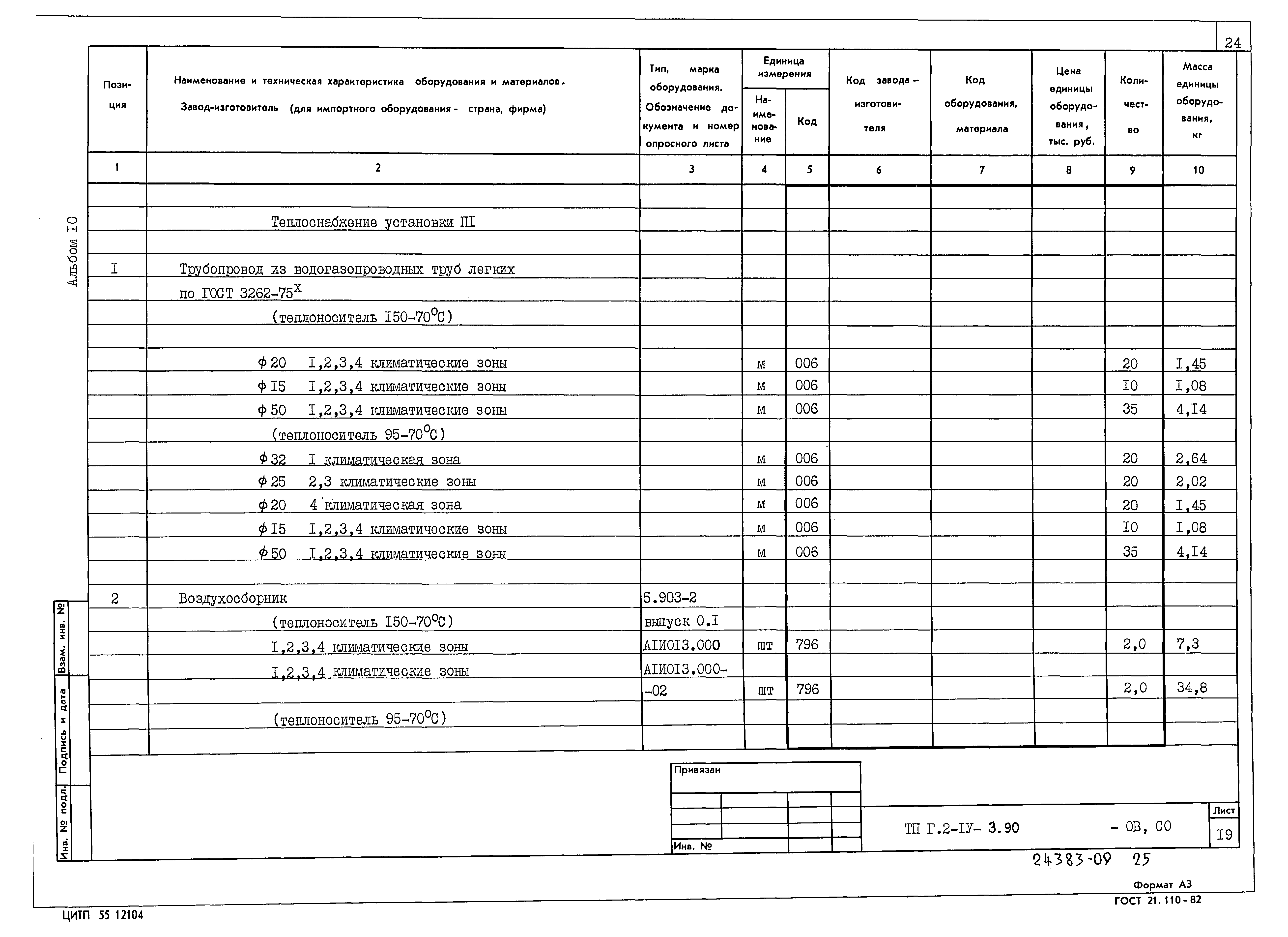 Типовой проект Г.2-IV-3.90