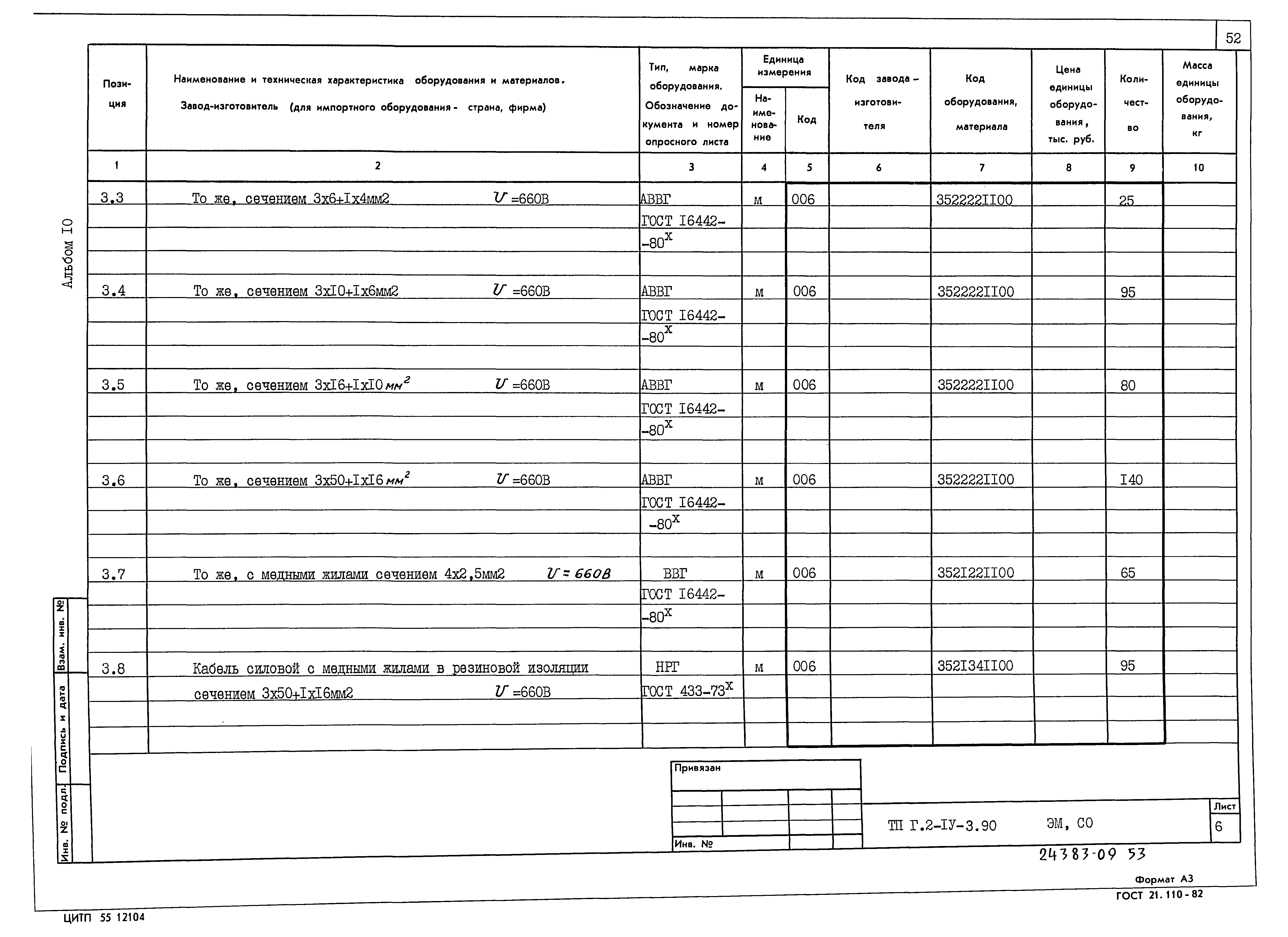 Типовой проект Г.2-IV-3.90