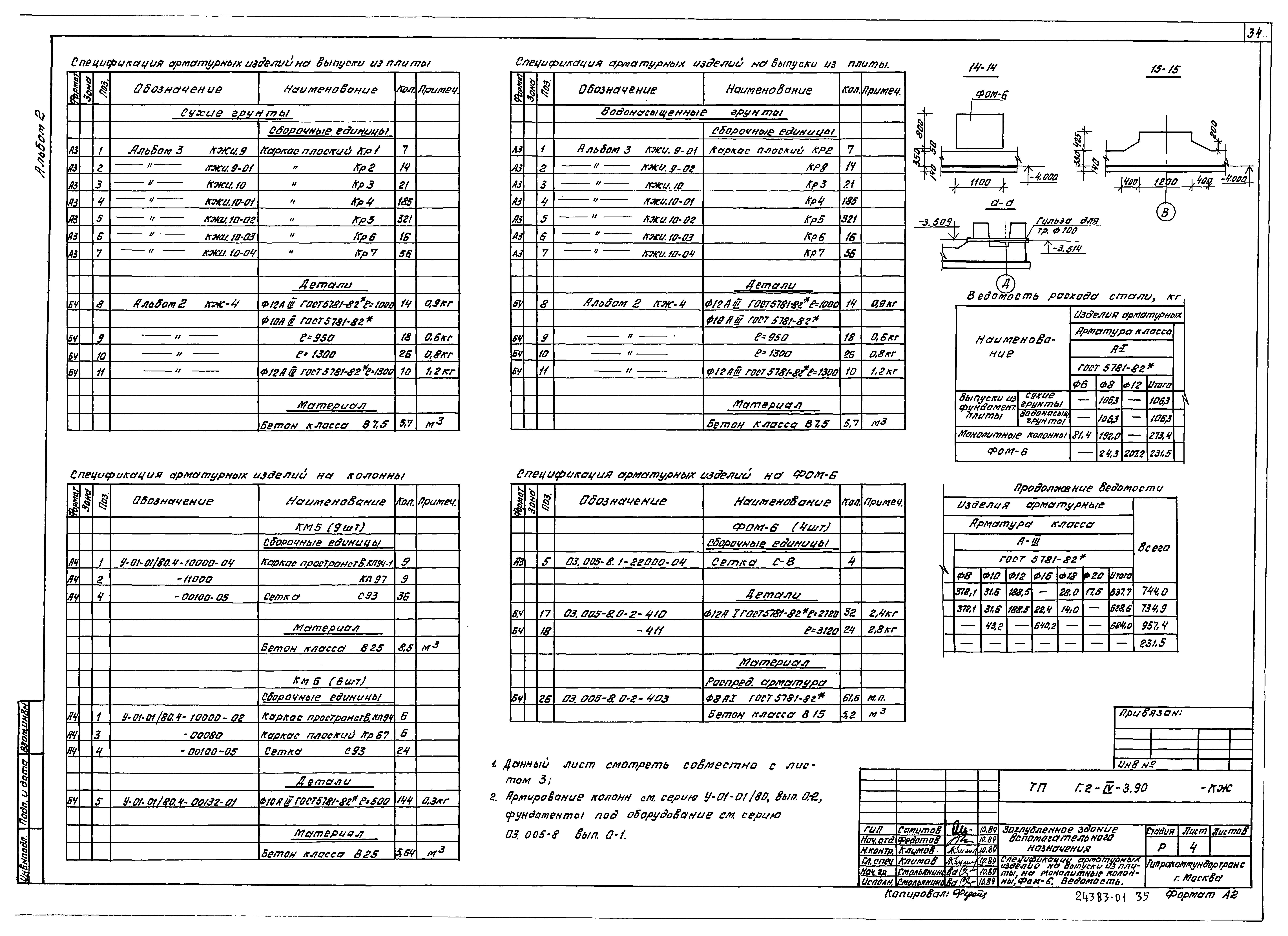 Типовой проект Г.2-IV-3.90