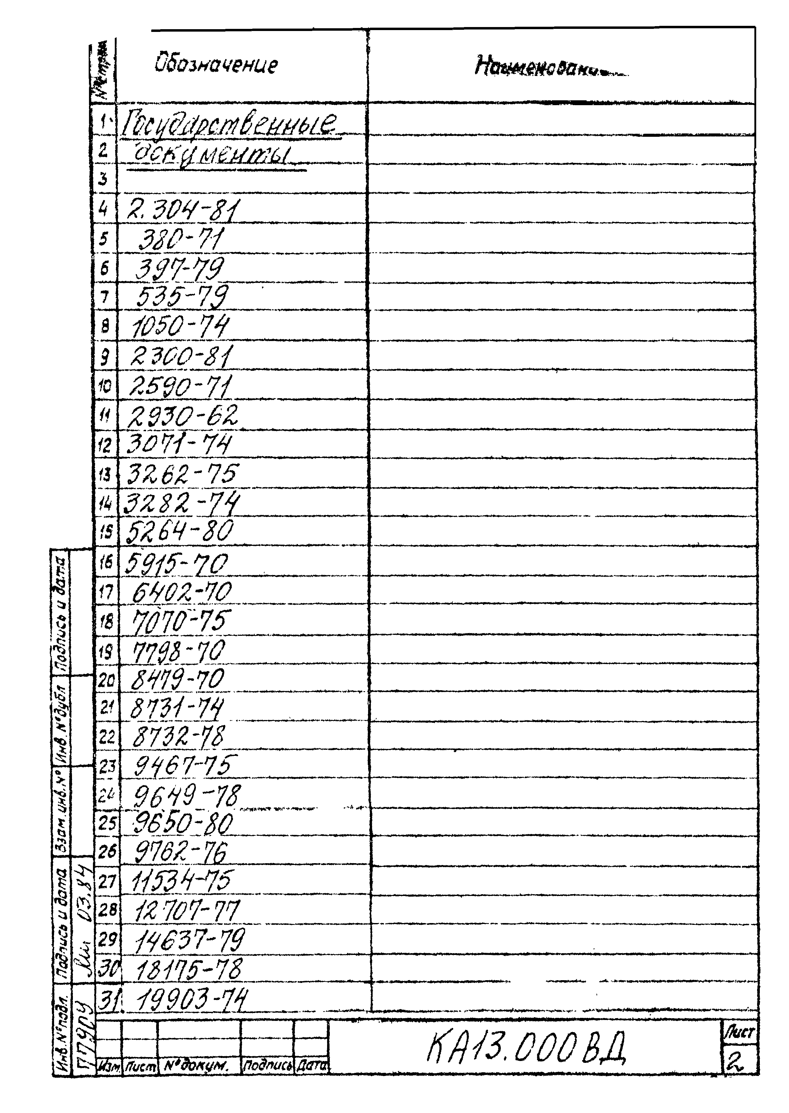 Типовой проект Б-111-87