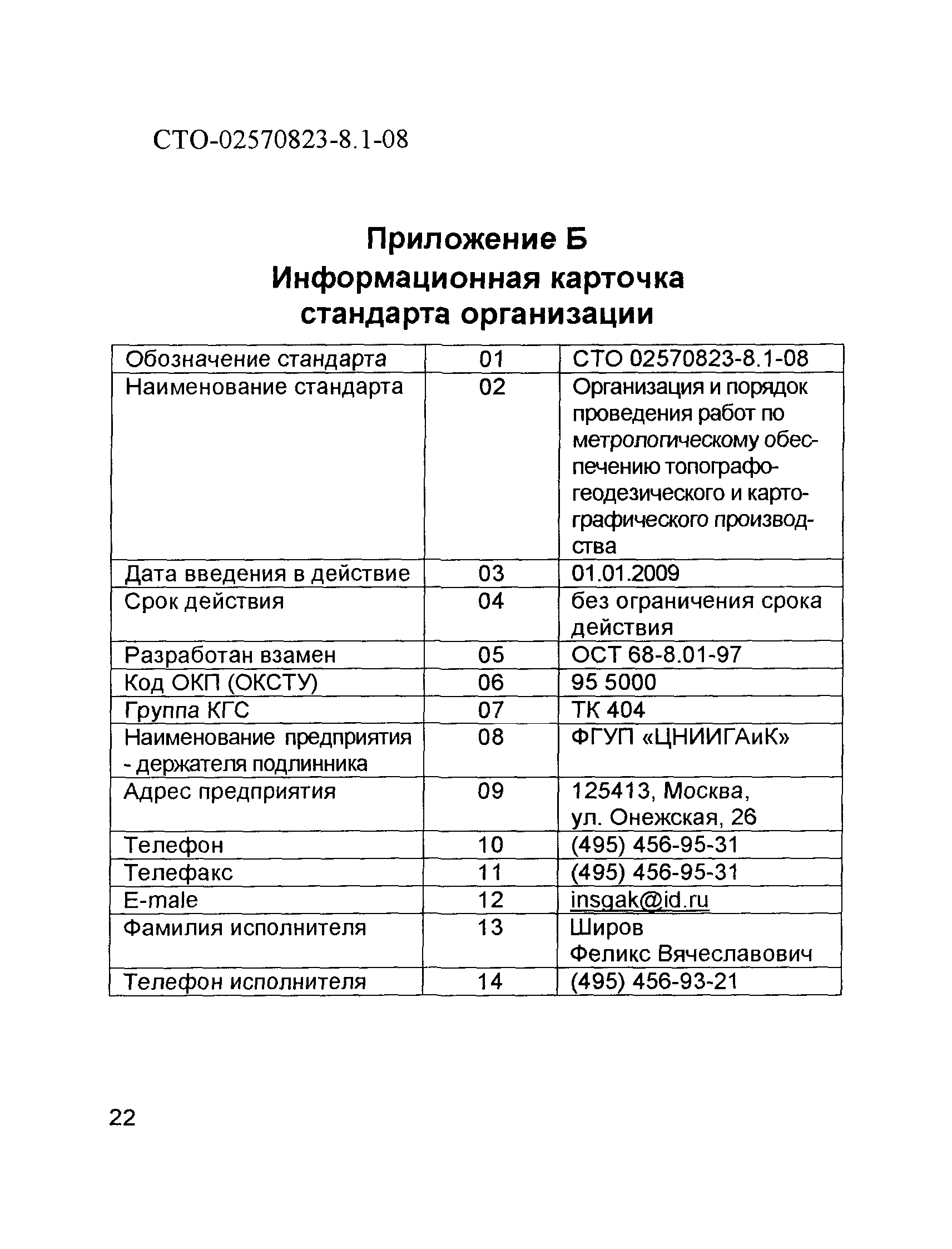 СТО 02570823-8.1-08