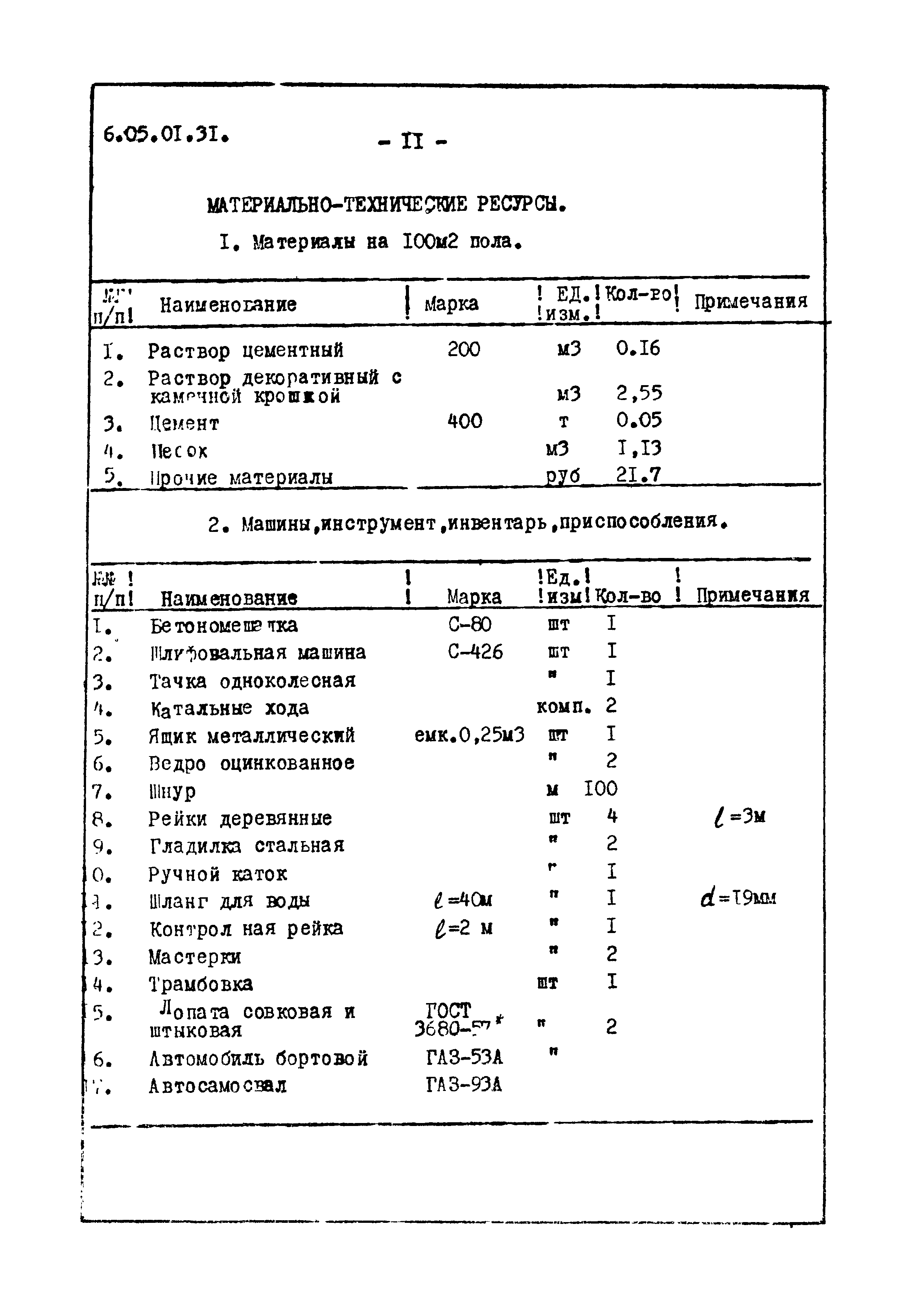 ТТК 6.05.01.31