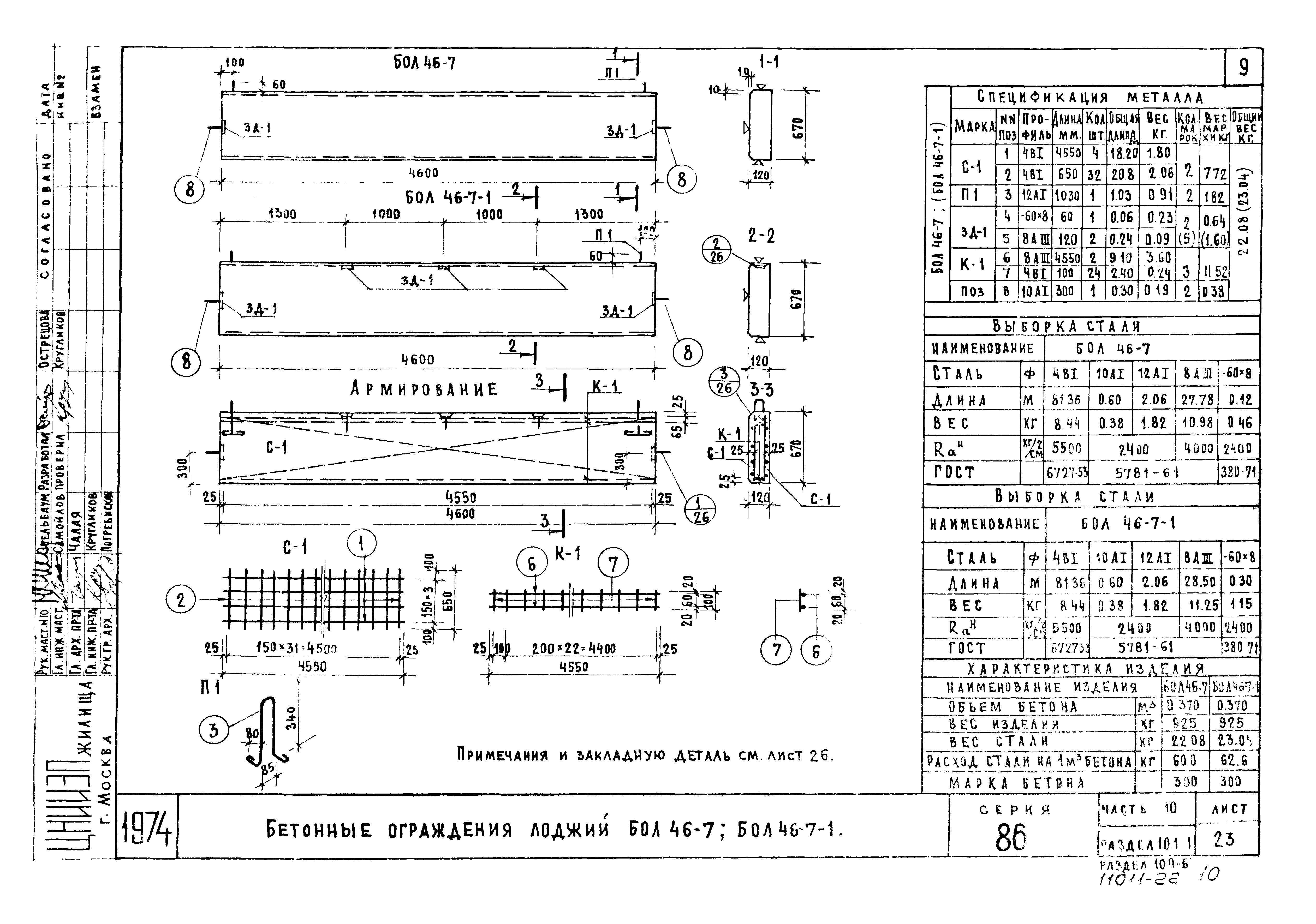 Типовой проект Серия 86