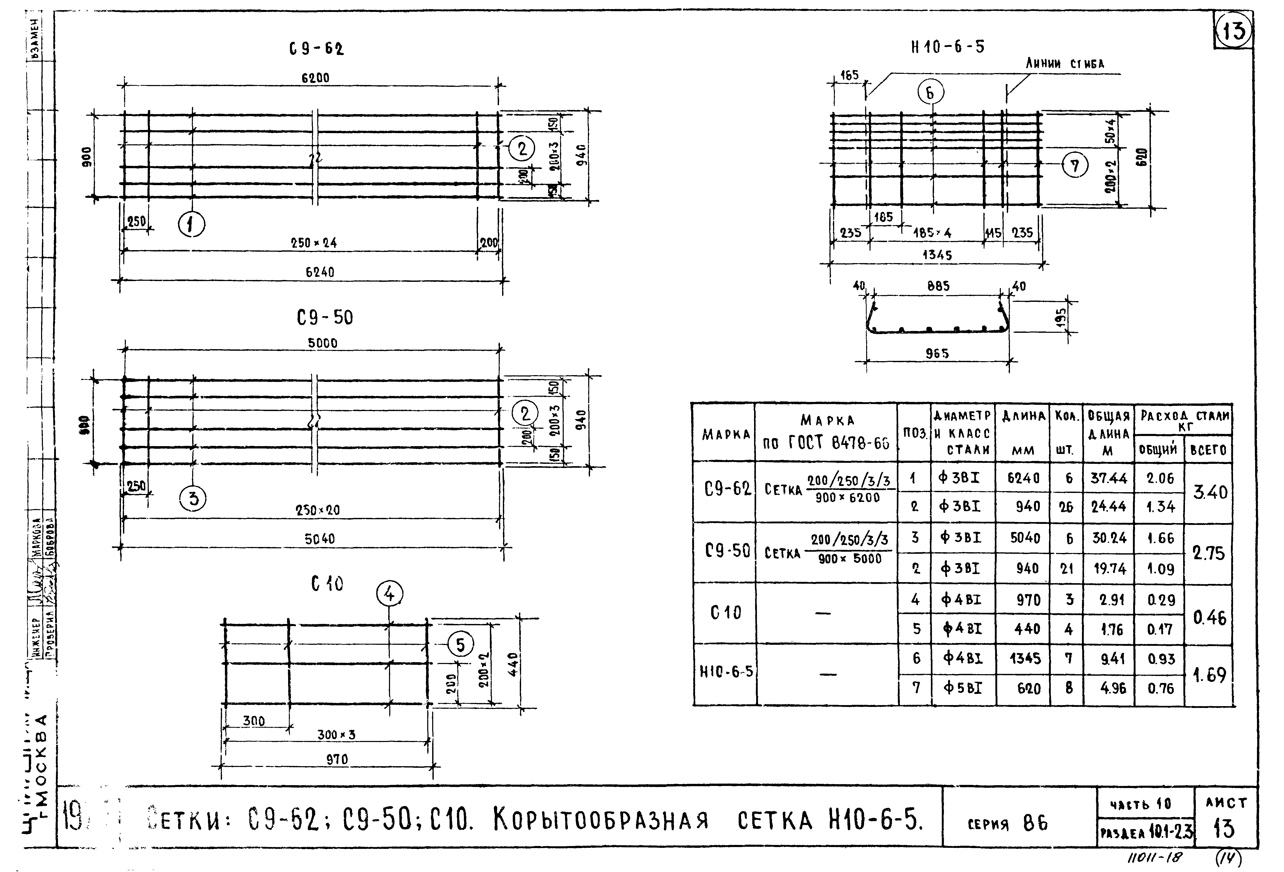 Типовой проект Серия 86