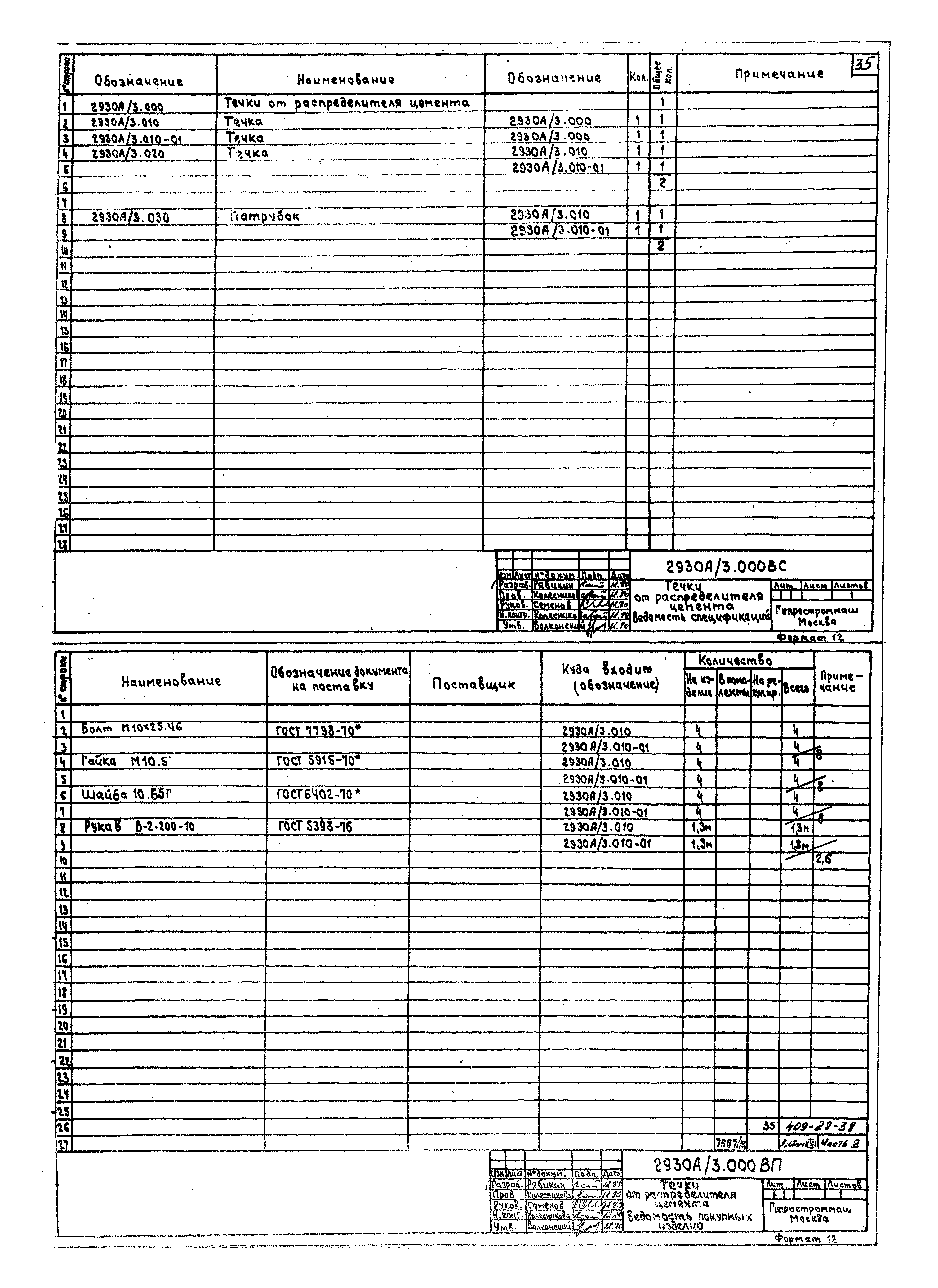 Типовой проект 409-28-38