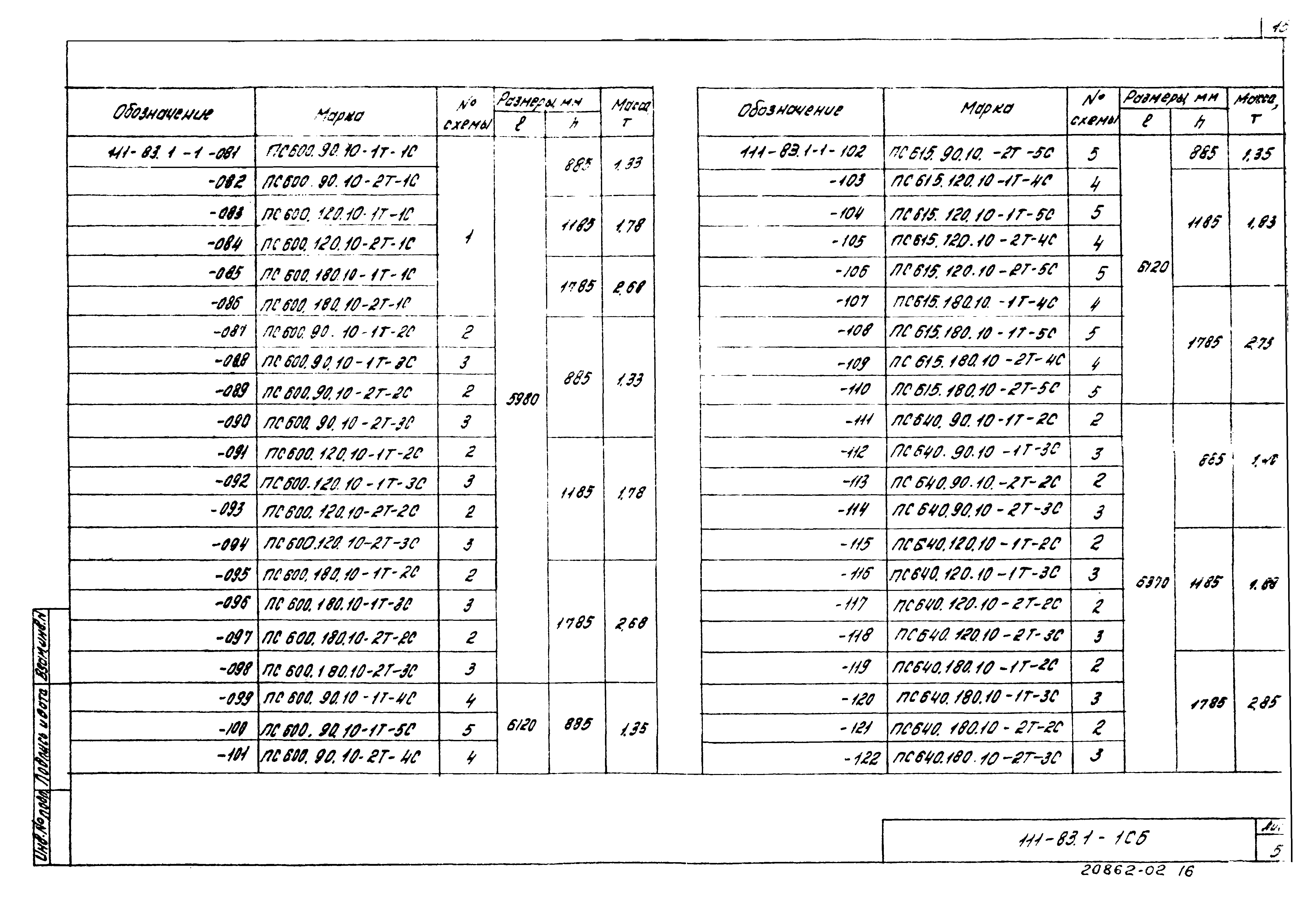 Шифр 111-83