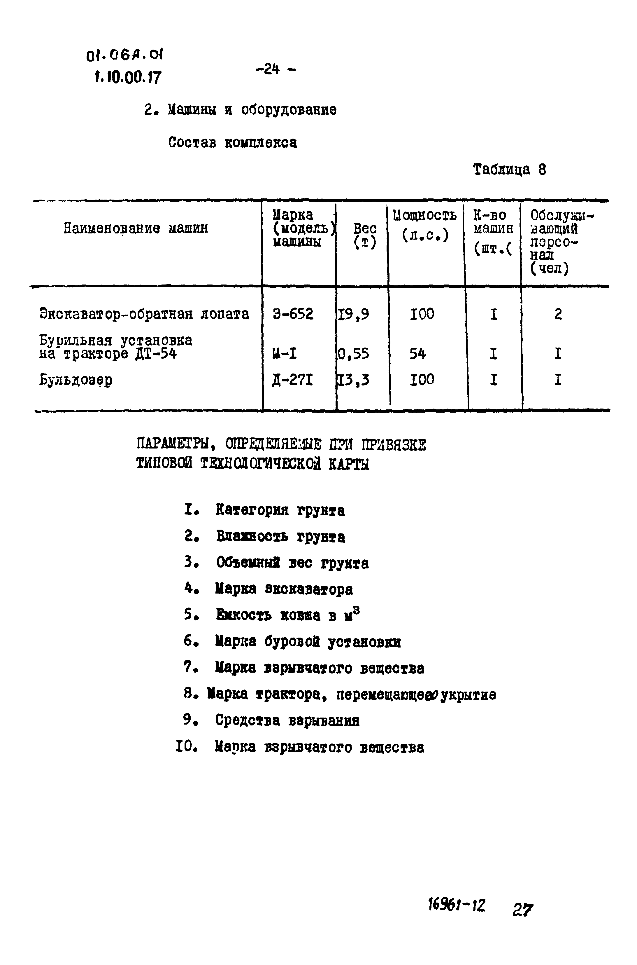 ТТК 01.06А.01