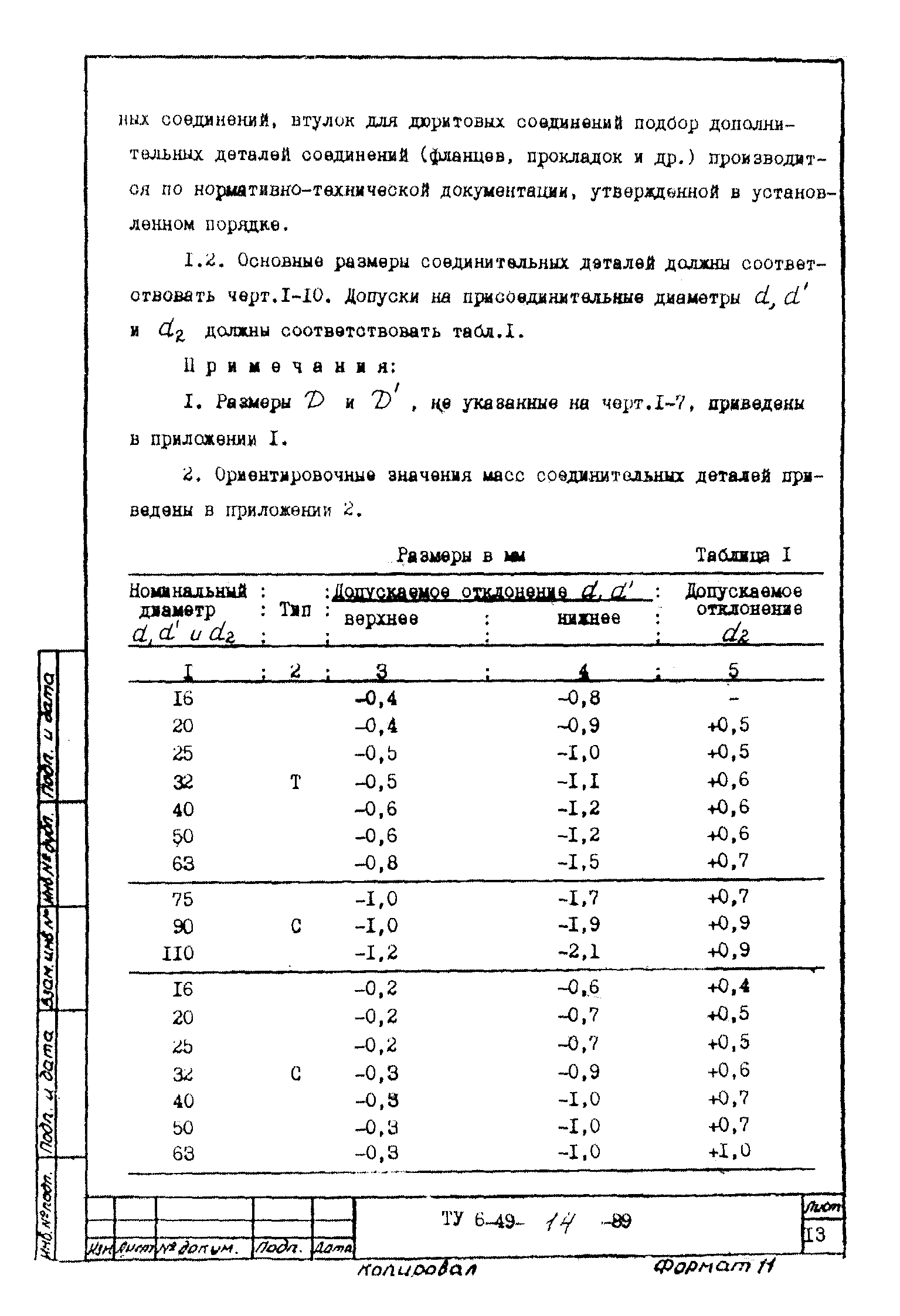 ТУ 6-49-14-89