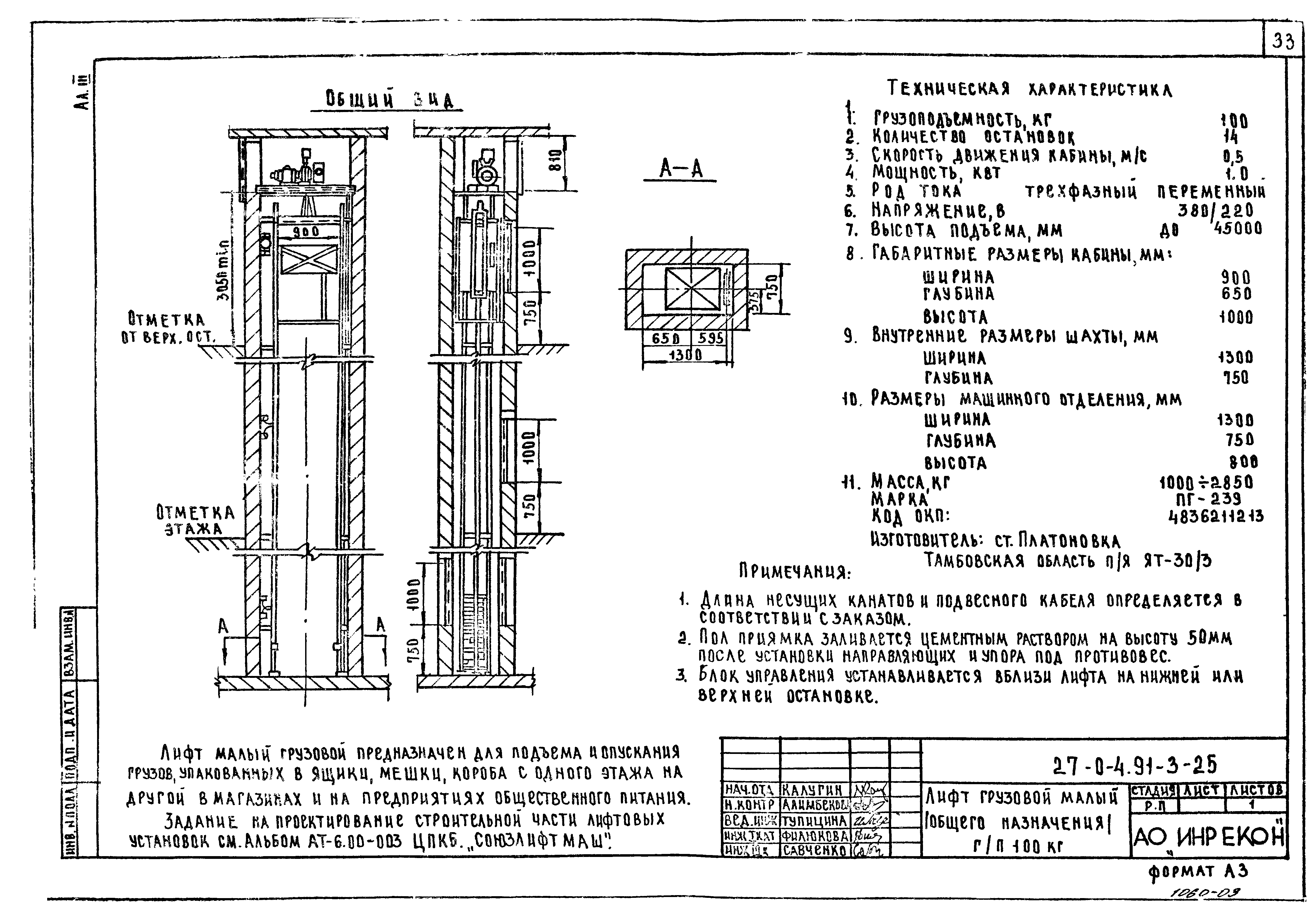 Типовой проект 27-0-4.91