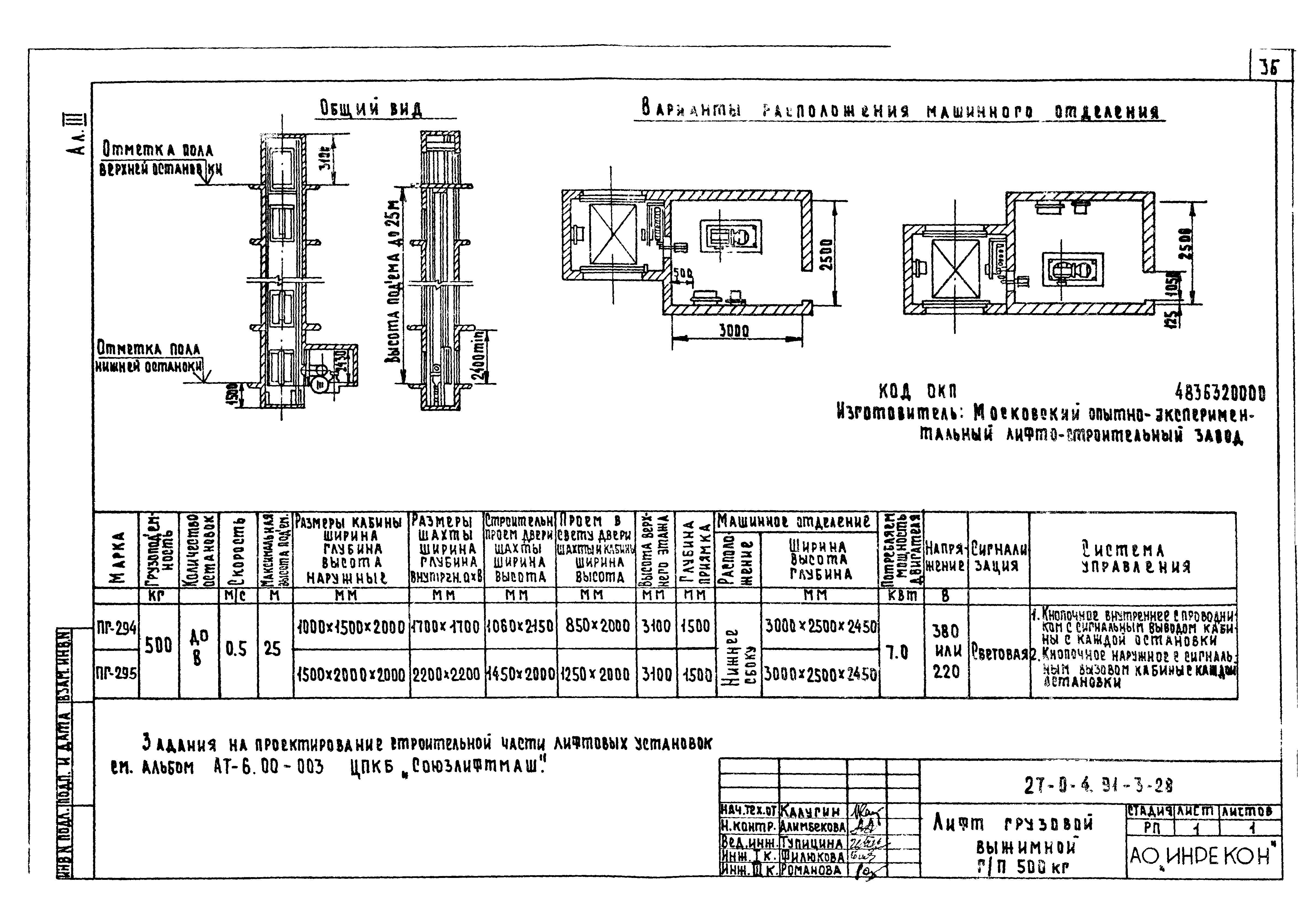 Типовой проект 27-0-4.91