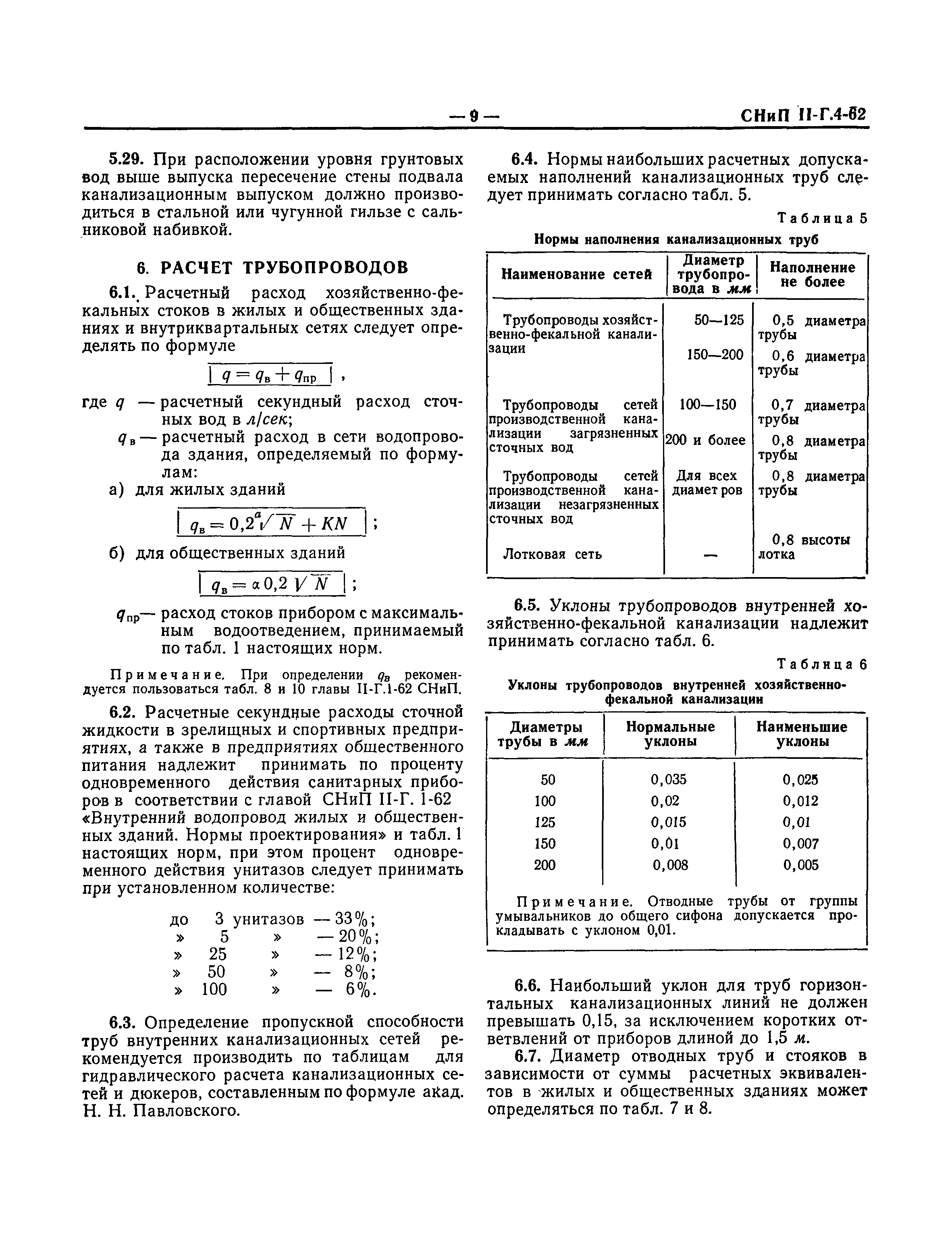 СНиП II-Г.4-62