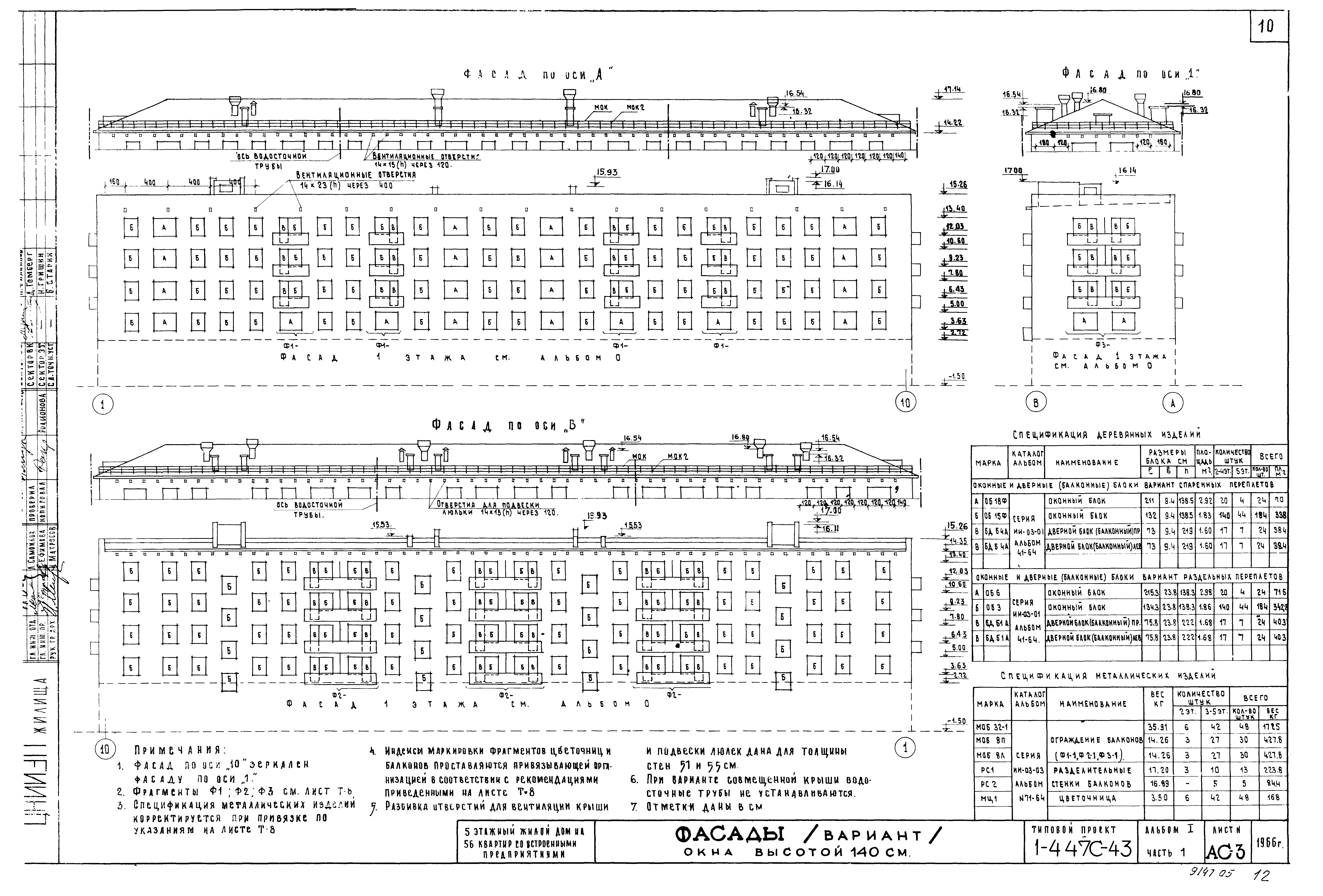 Типовой проект 1-447с-43