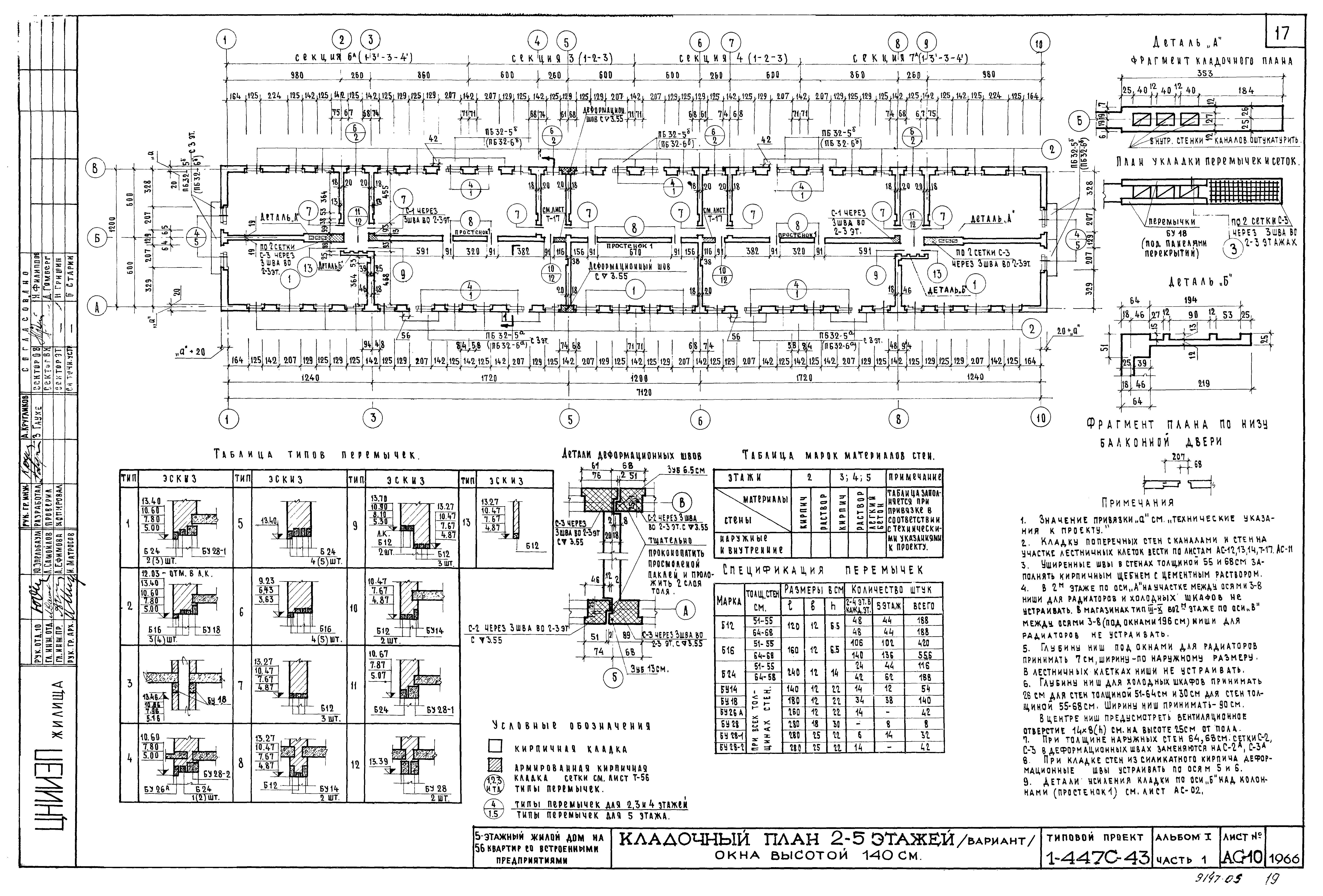 Типовой проект 1-447с-43