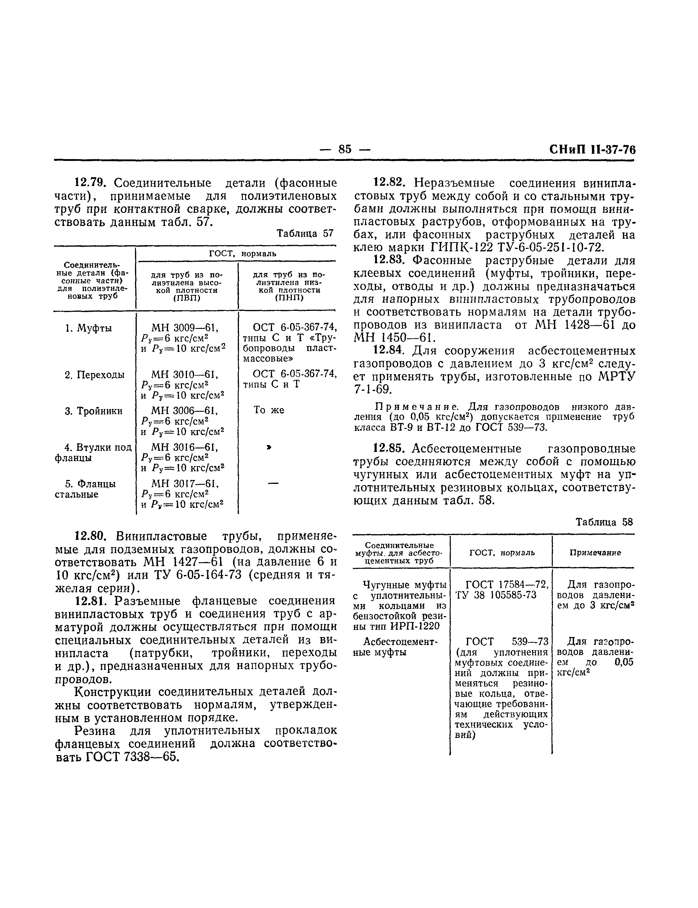 СНиП II-37-76