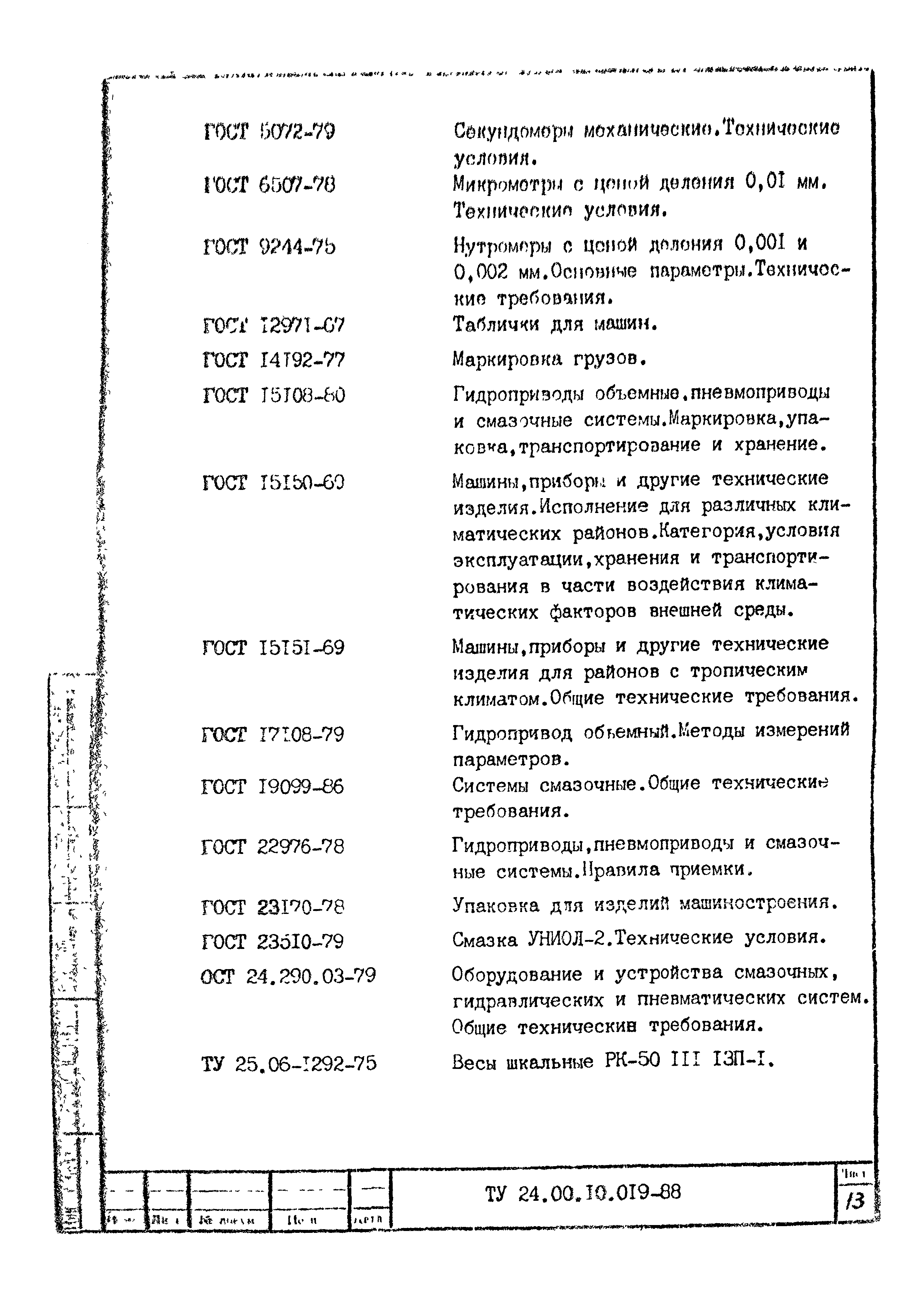 ТУ 24-00.10.019-88