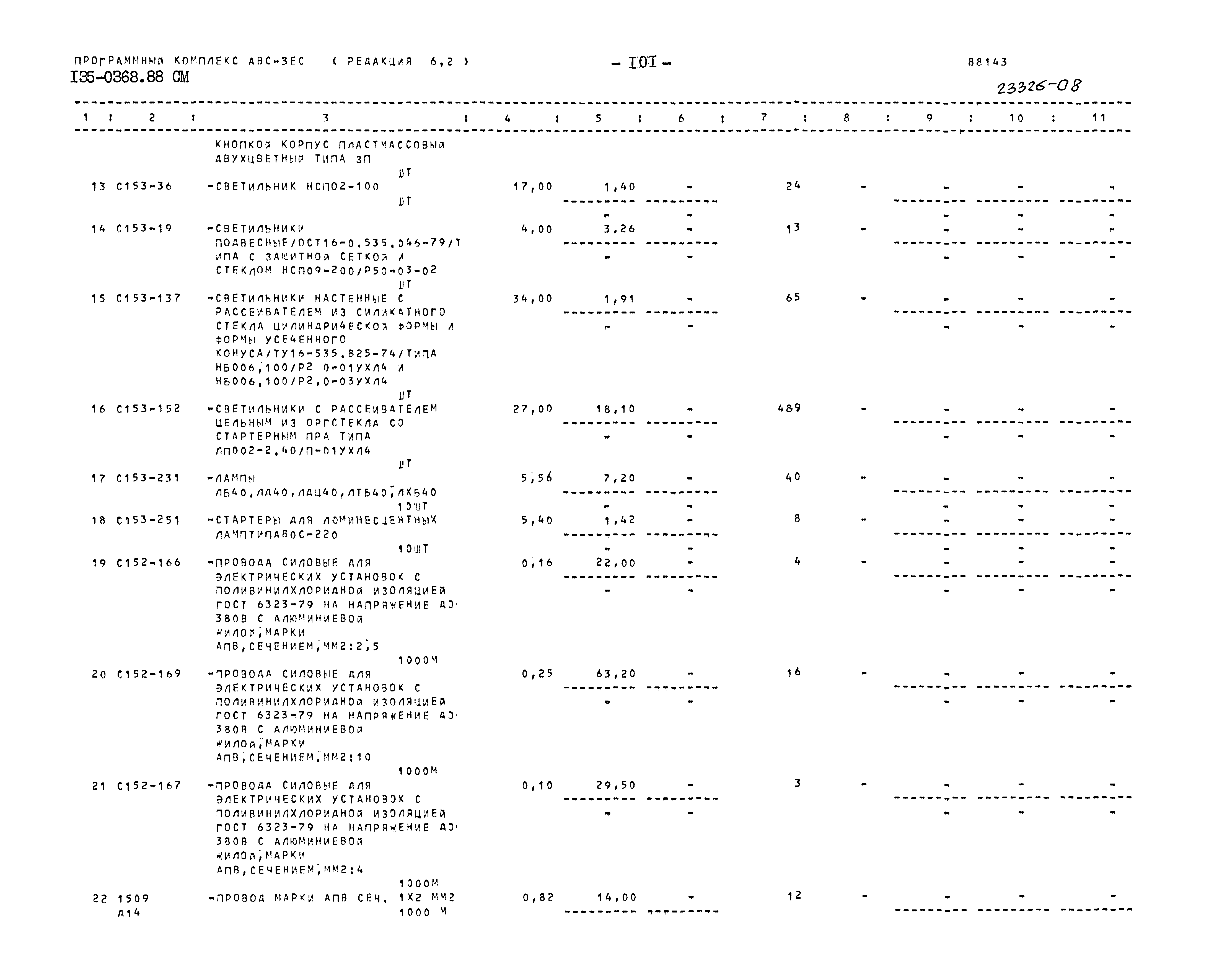 Типовой проект 135-0368.88