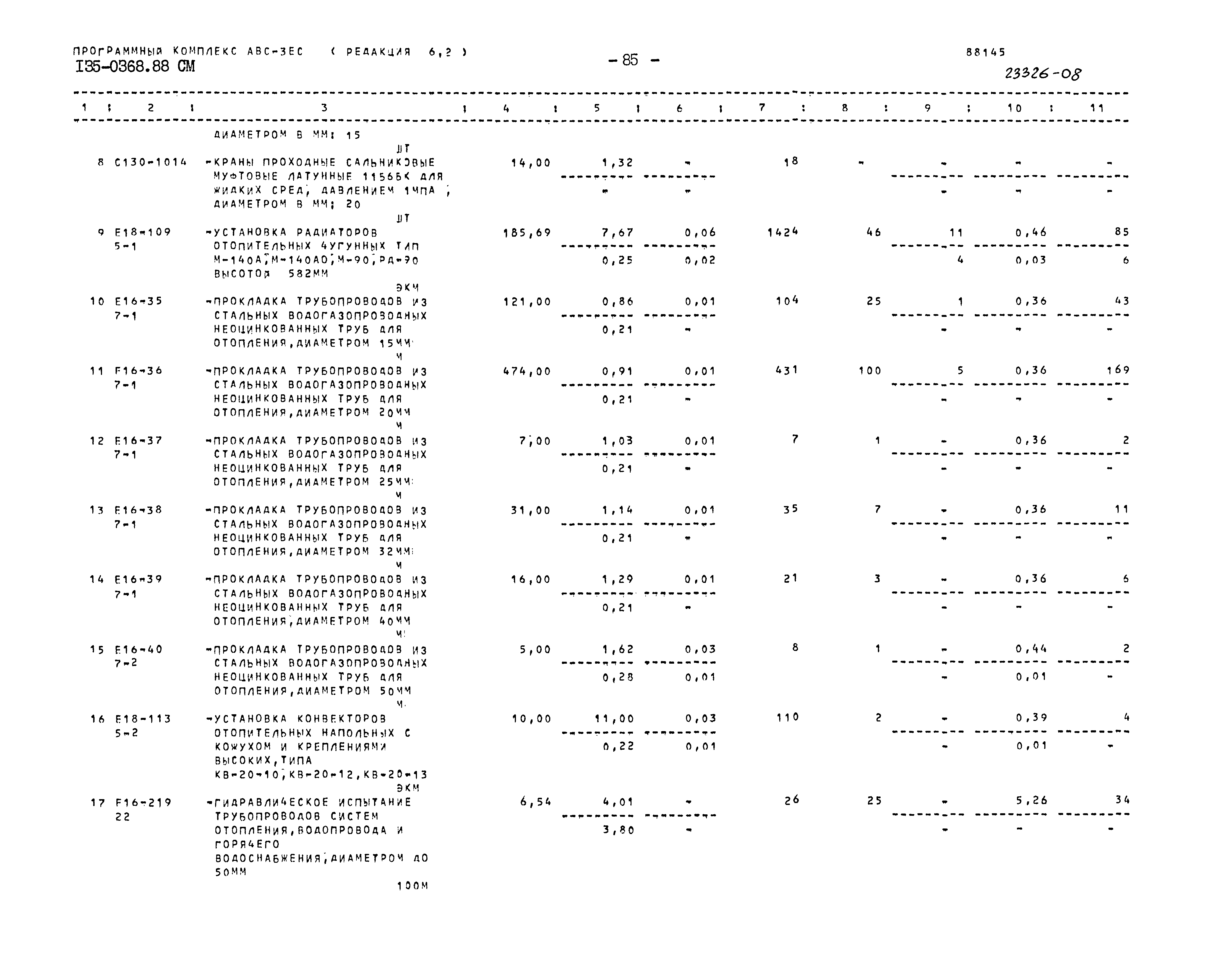 Типовой проект 135-0368.88