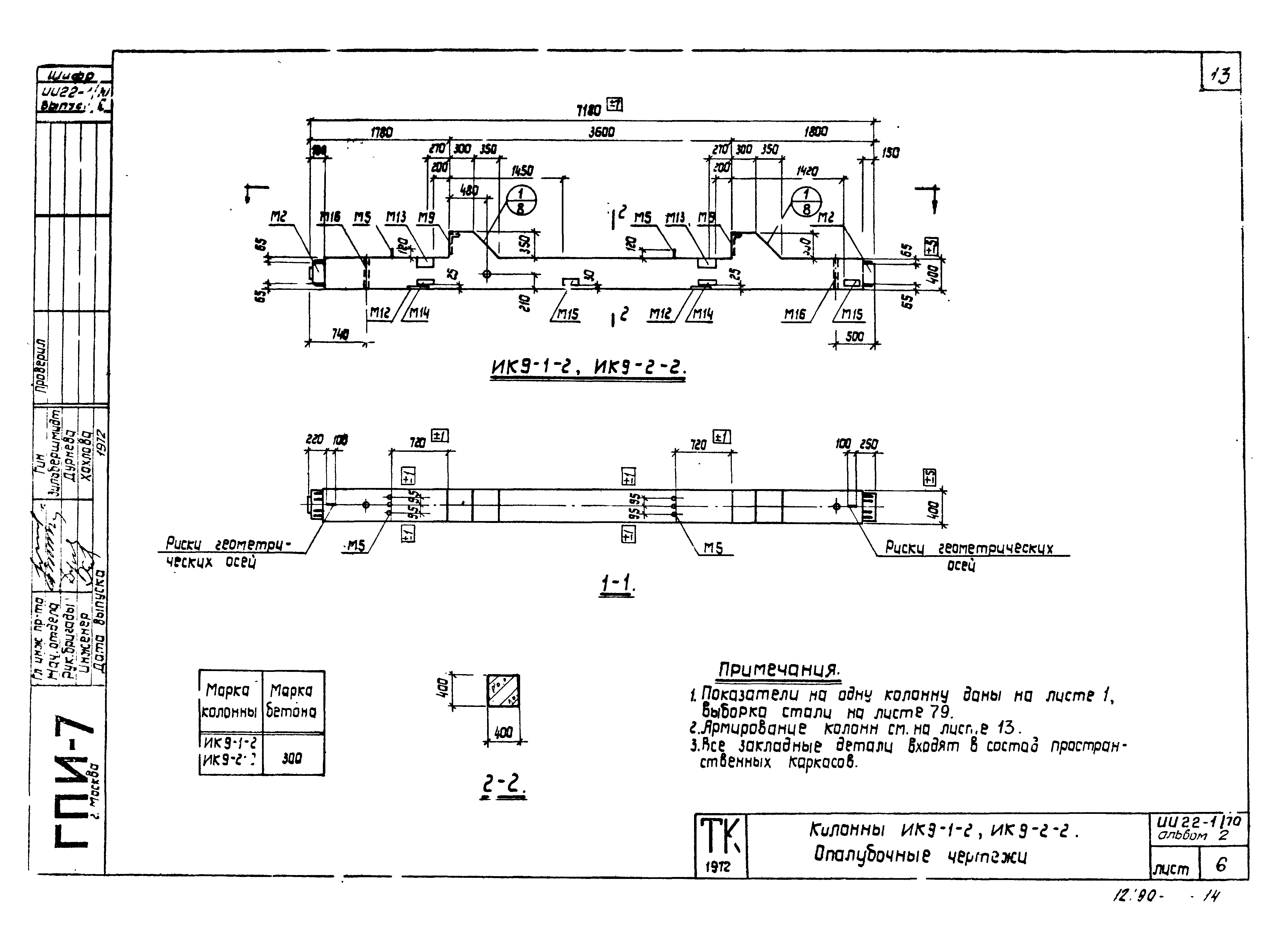 Серия ИИ22-1/70