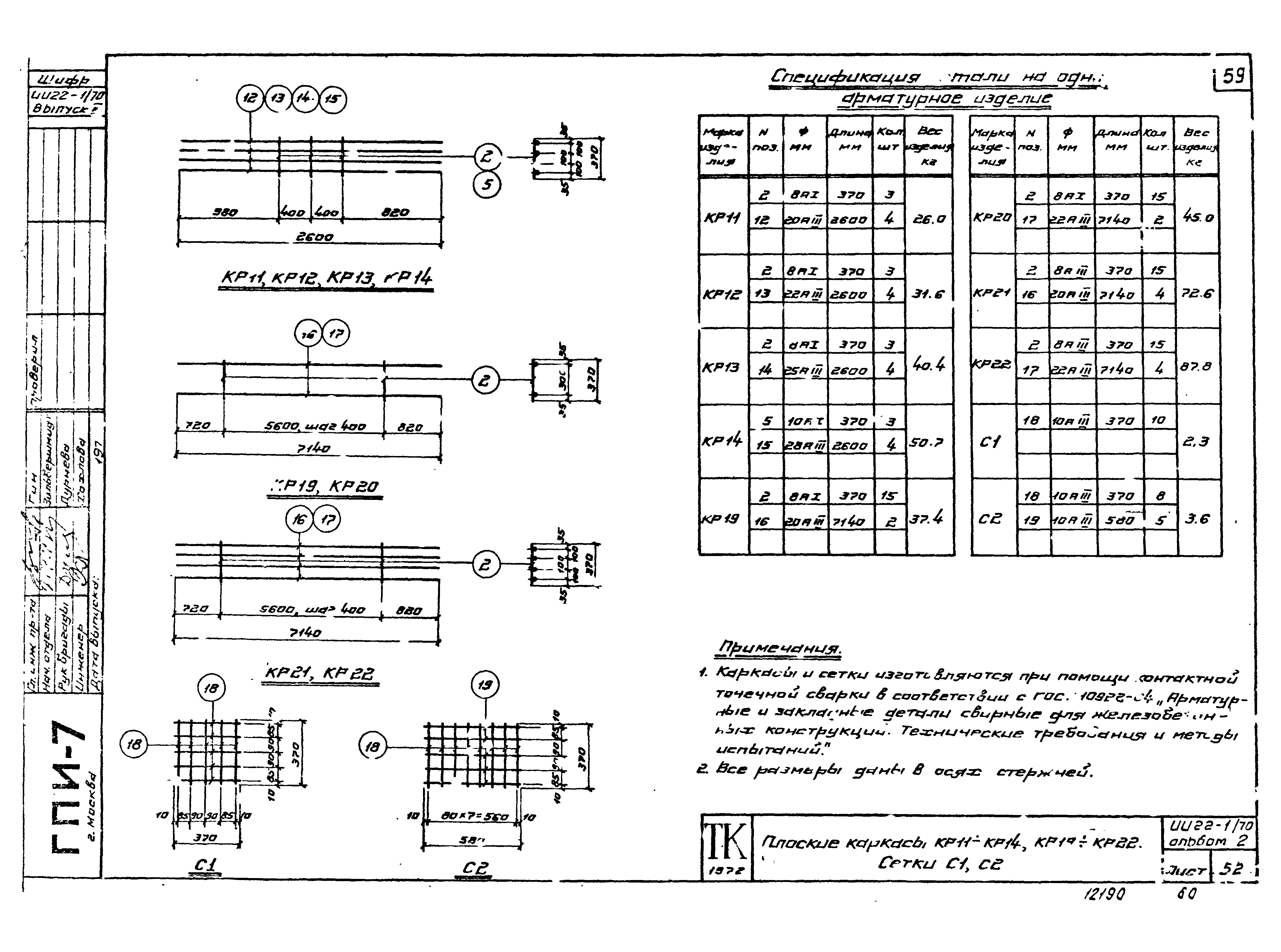 Серия ИИ22-1/70