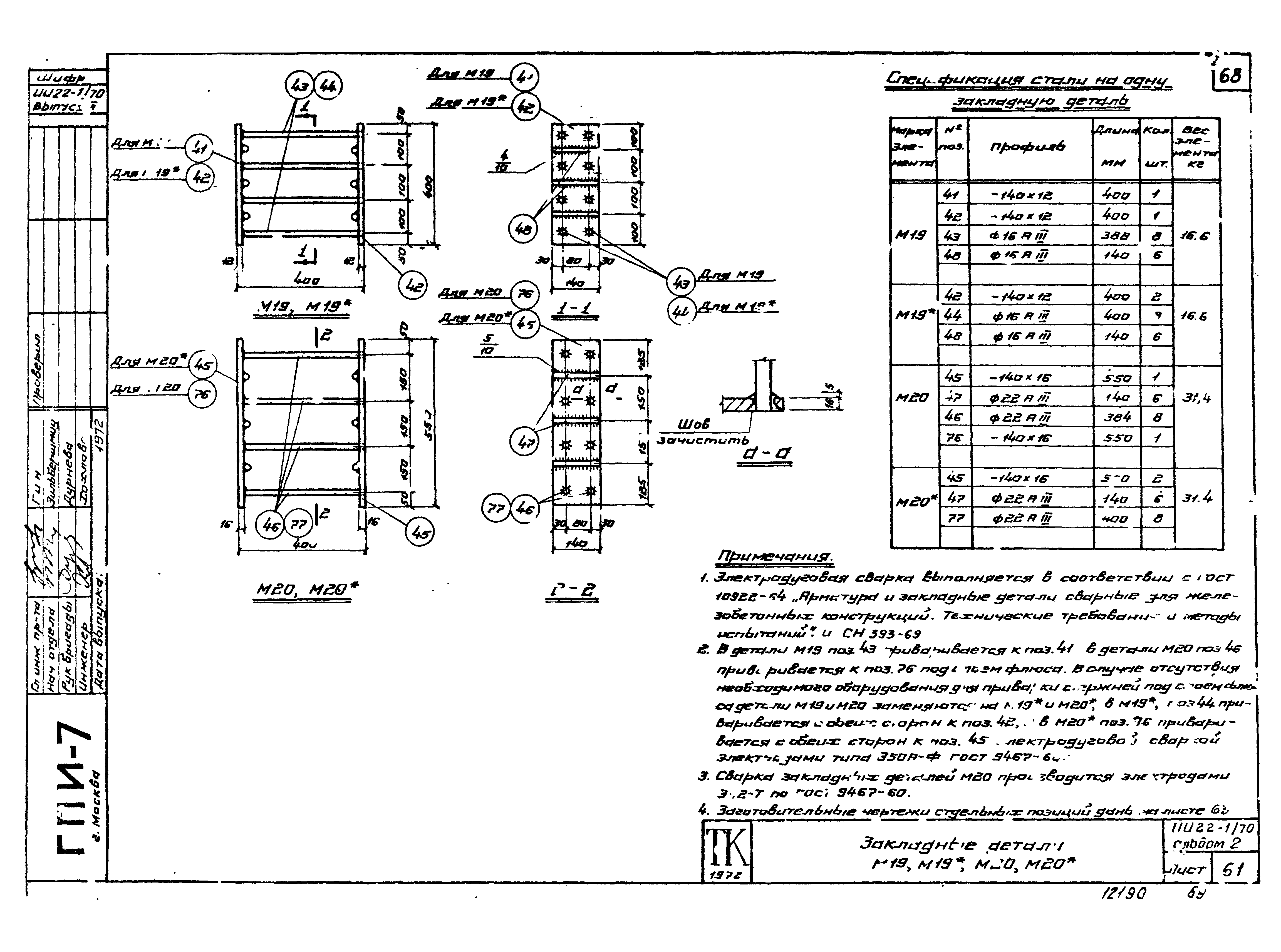 Серия ИИ22-1/70