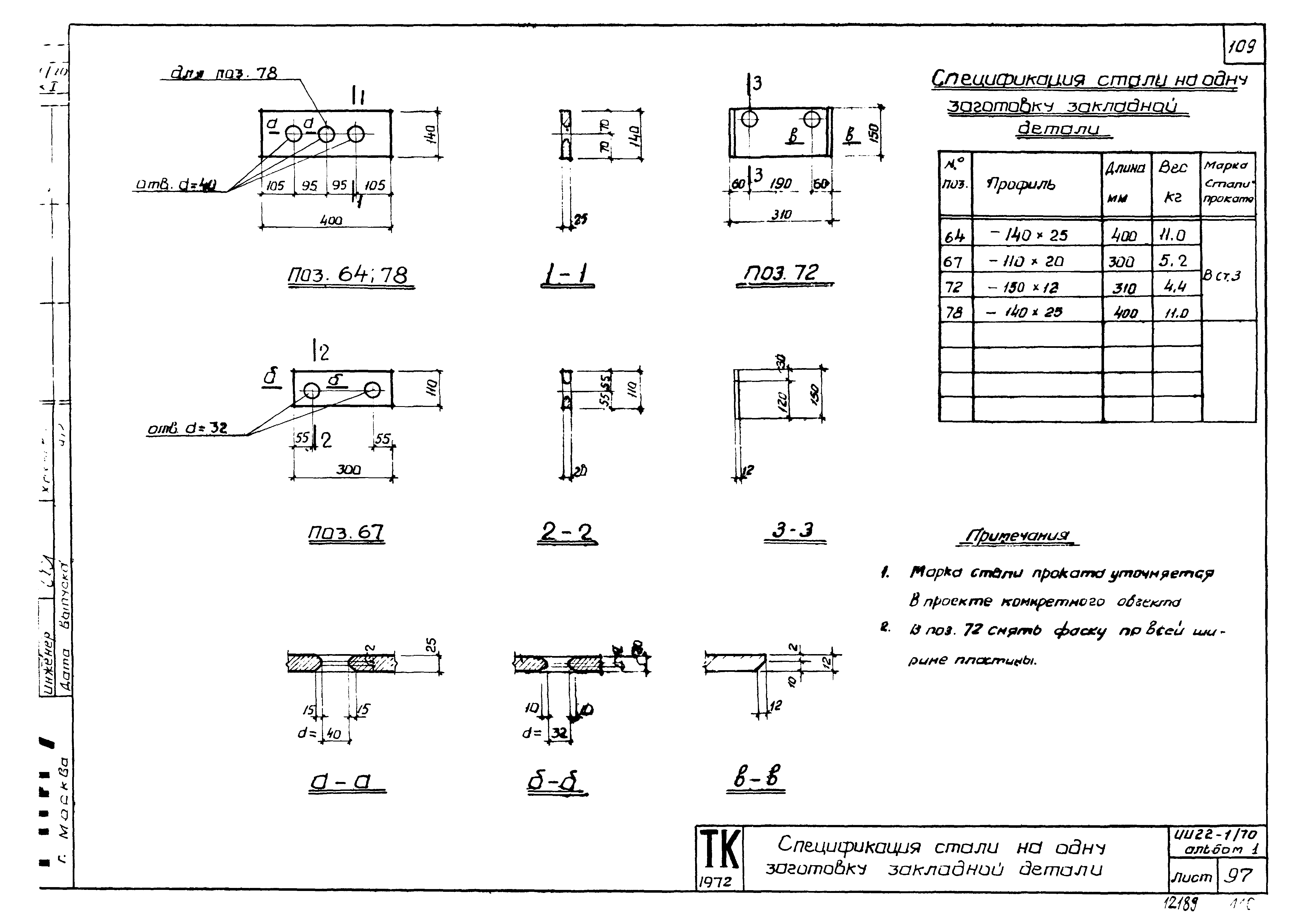 Серия ИИ22-1/70