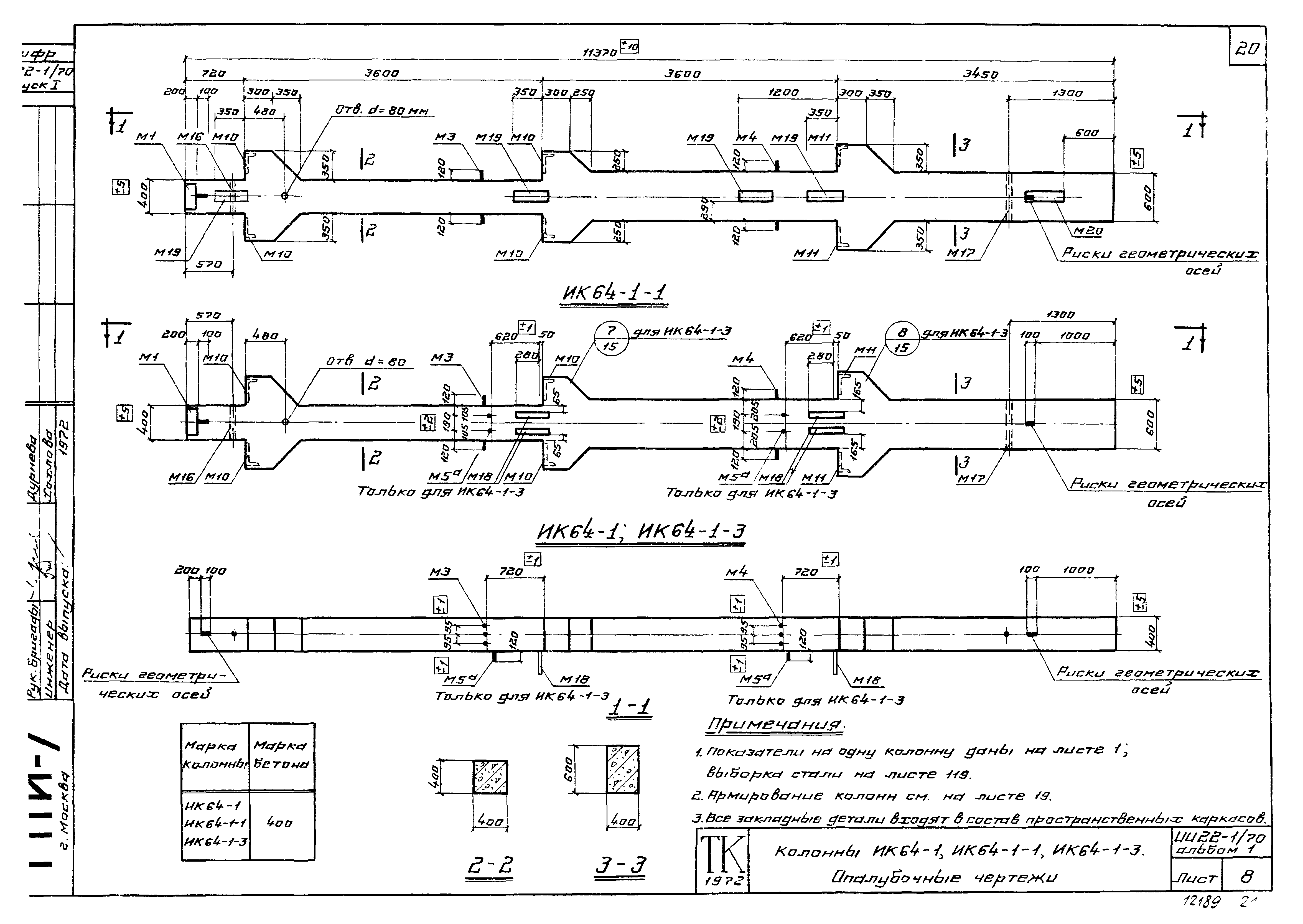 Серия ИИ22-1/70