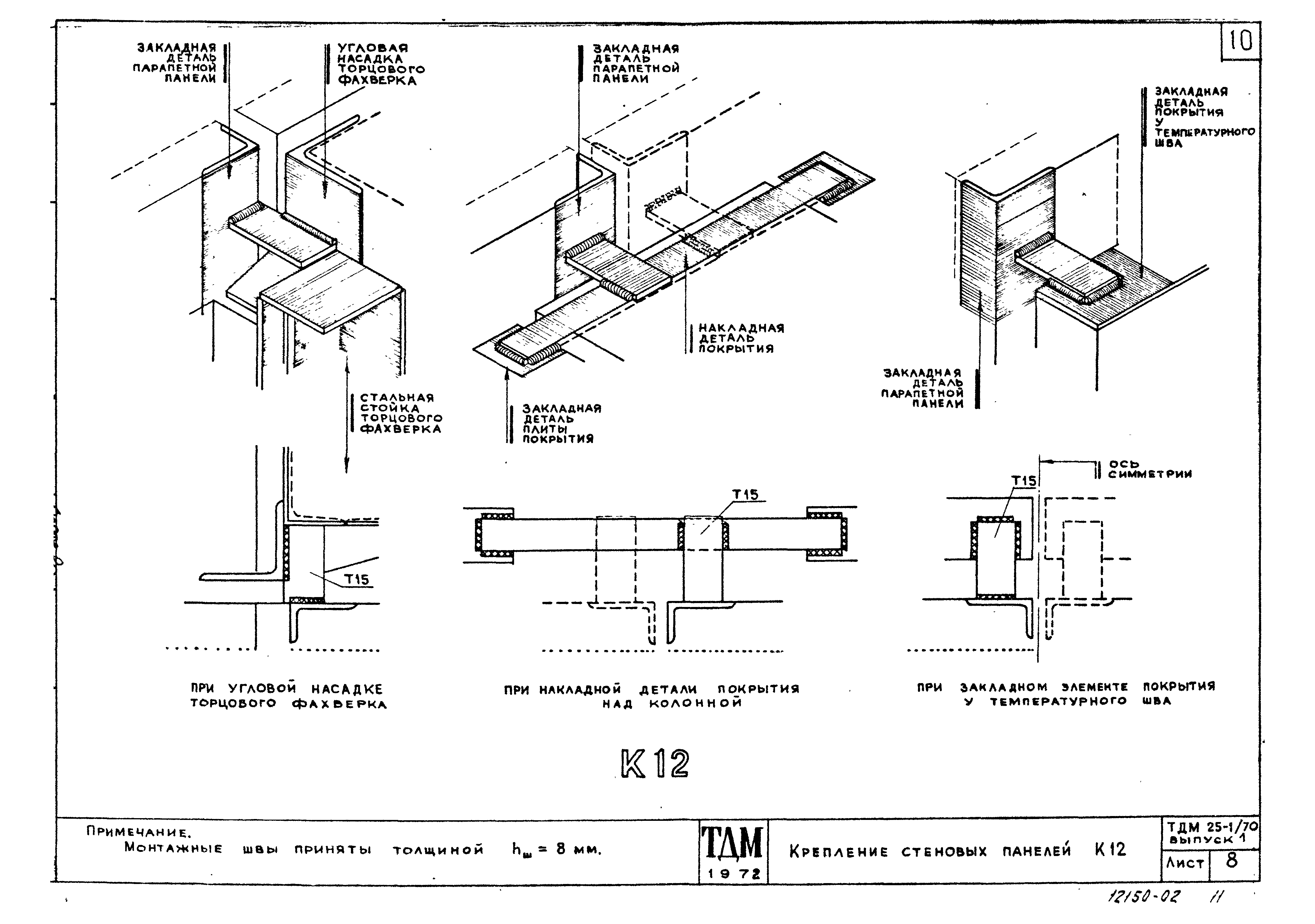 Серия ТДМ25-1/70