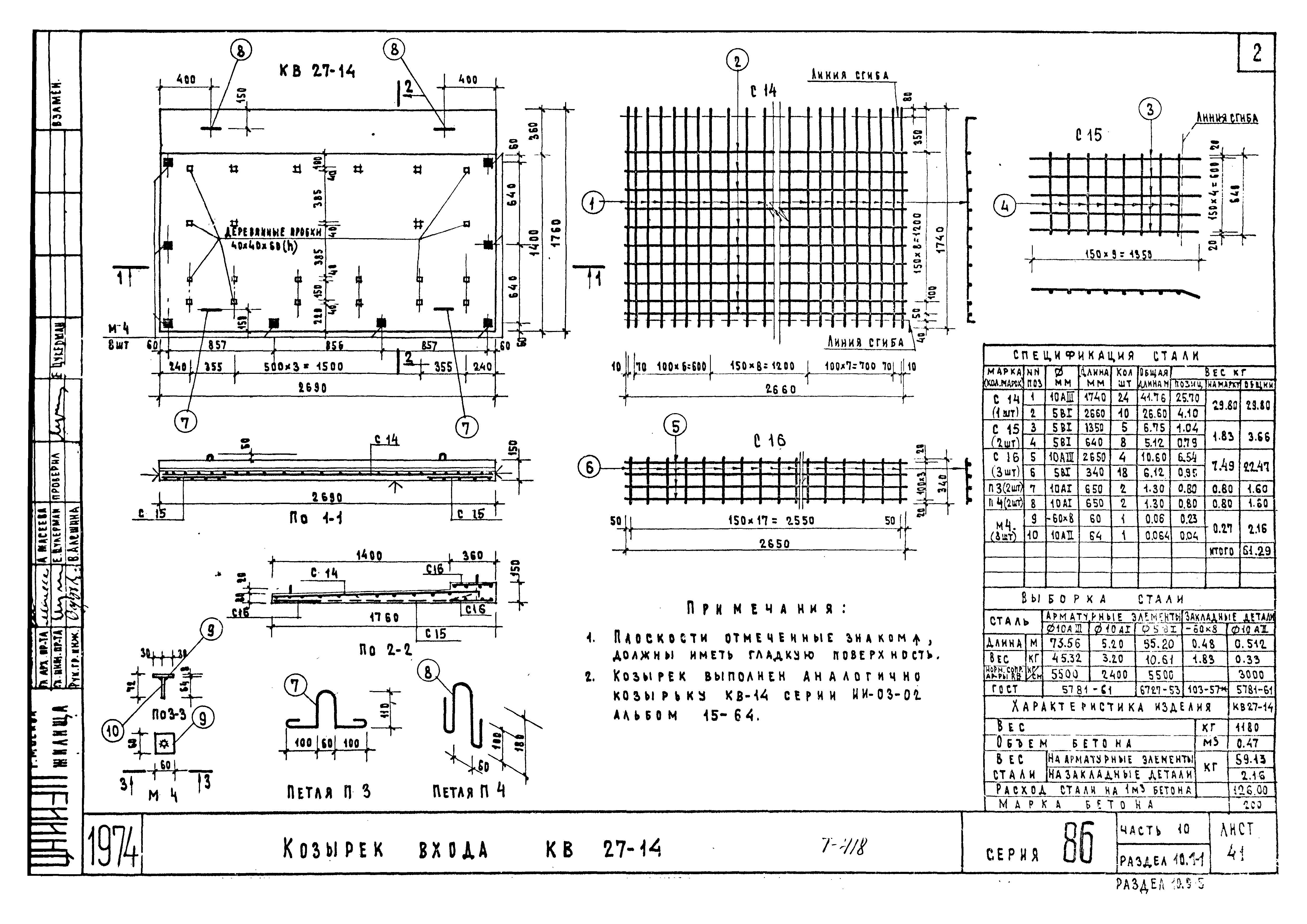 Типовой проект Серия 86