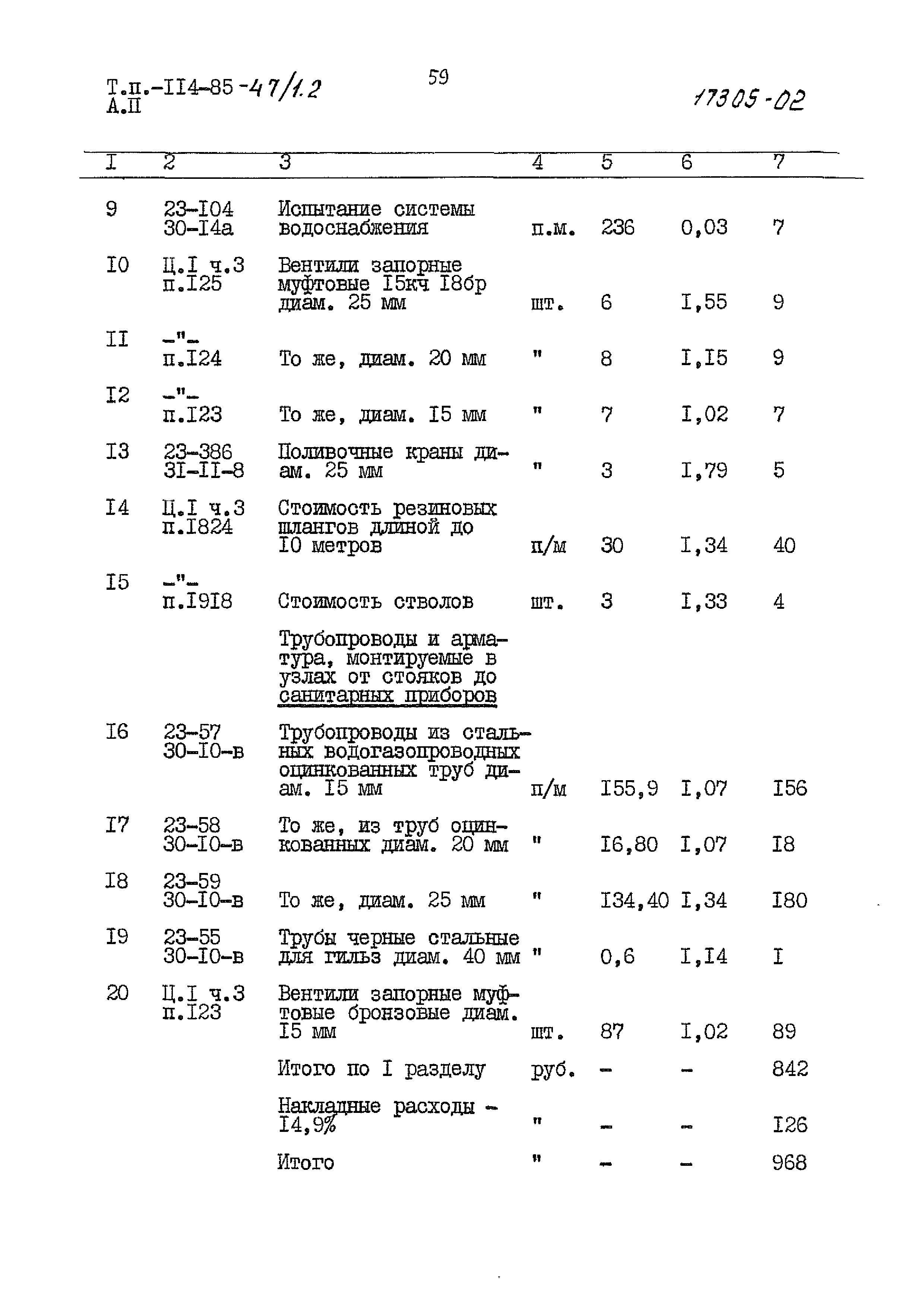 Типовой проект 114-85-47/1.2