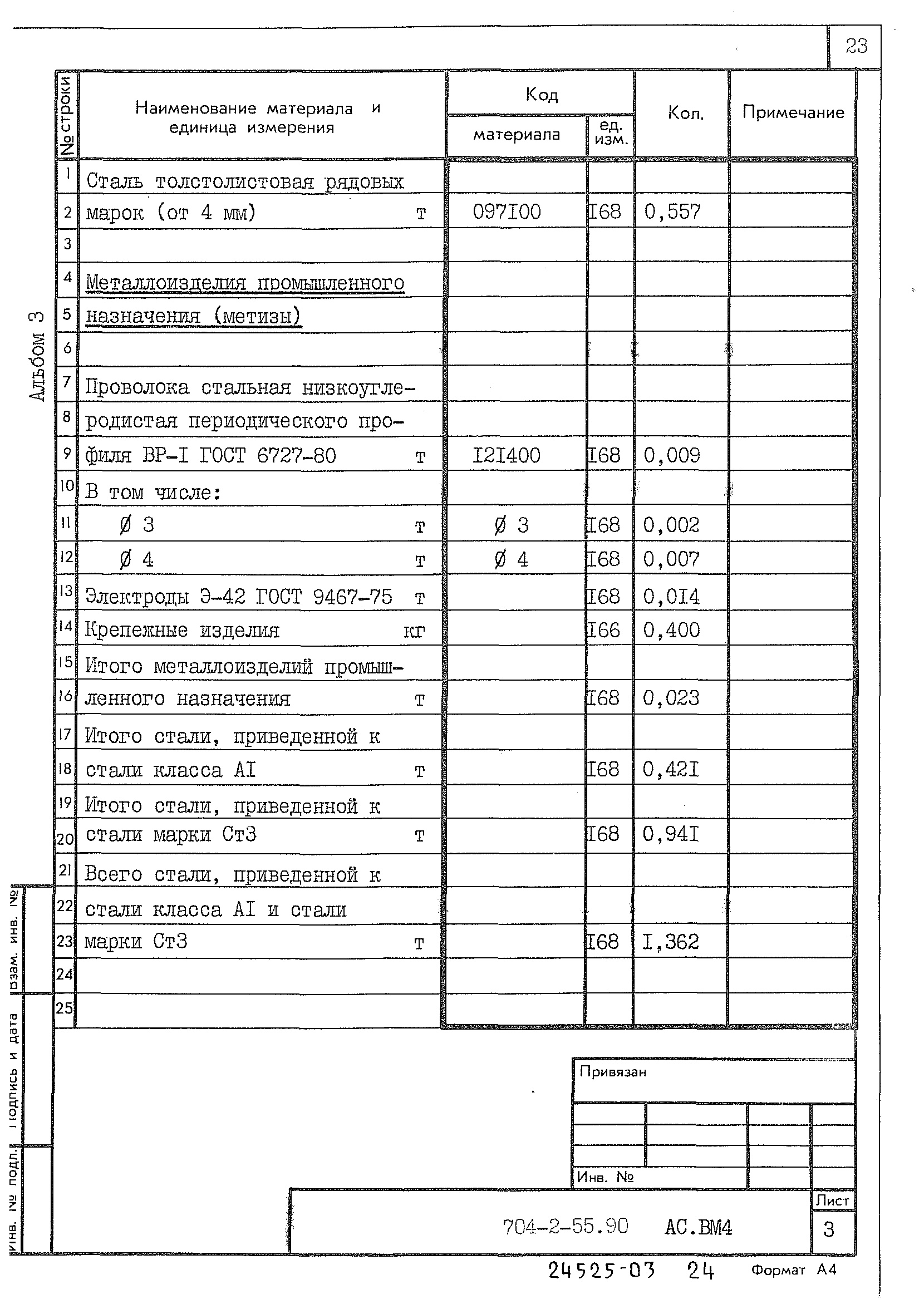 Типовой проект 704-2-55.90