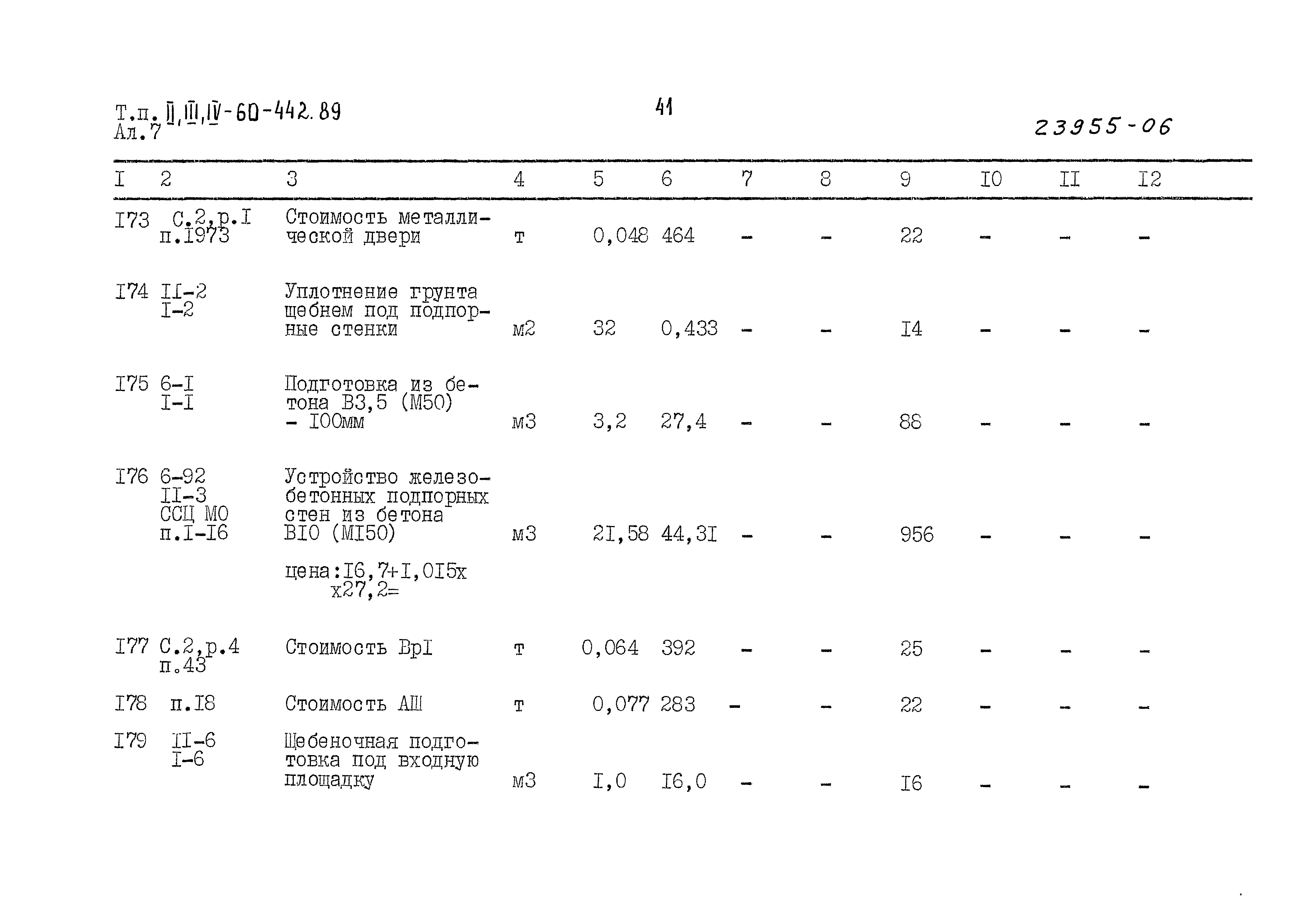 Типовой проект А-II,III,IV-60-442.89