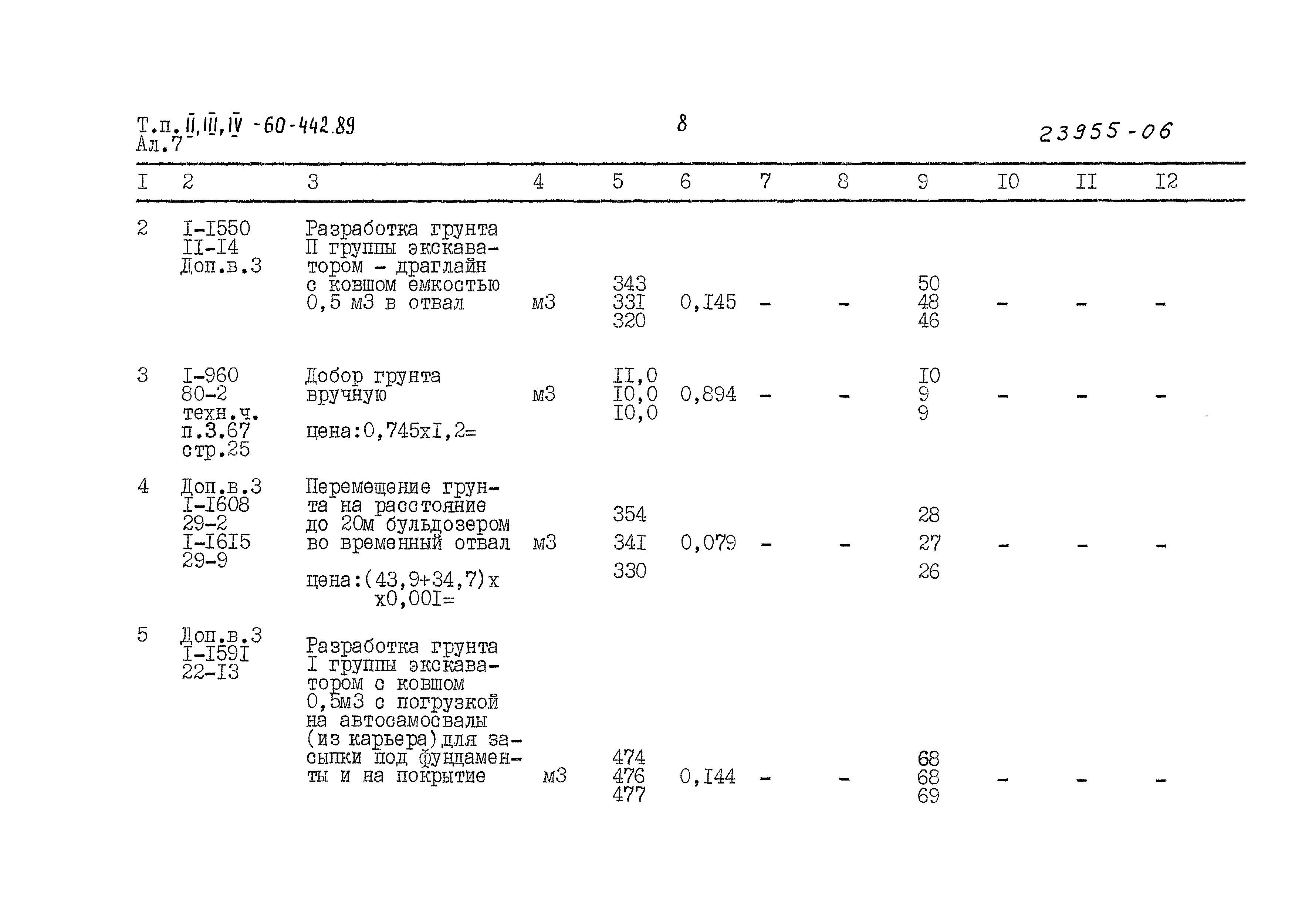 Типовой проект А-II,III,IV-60-442.89