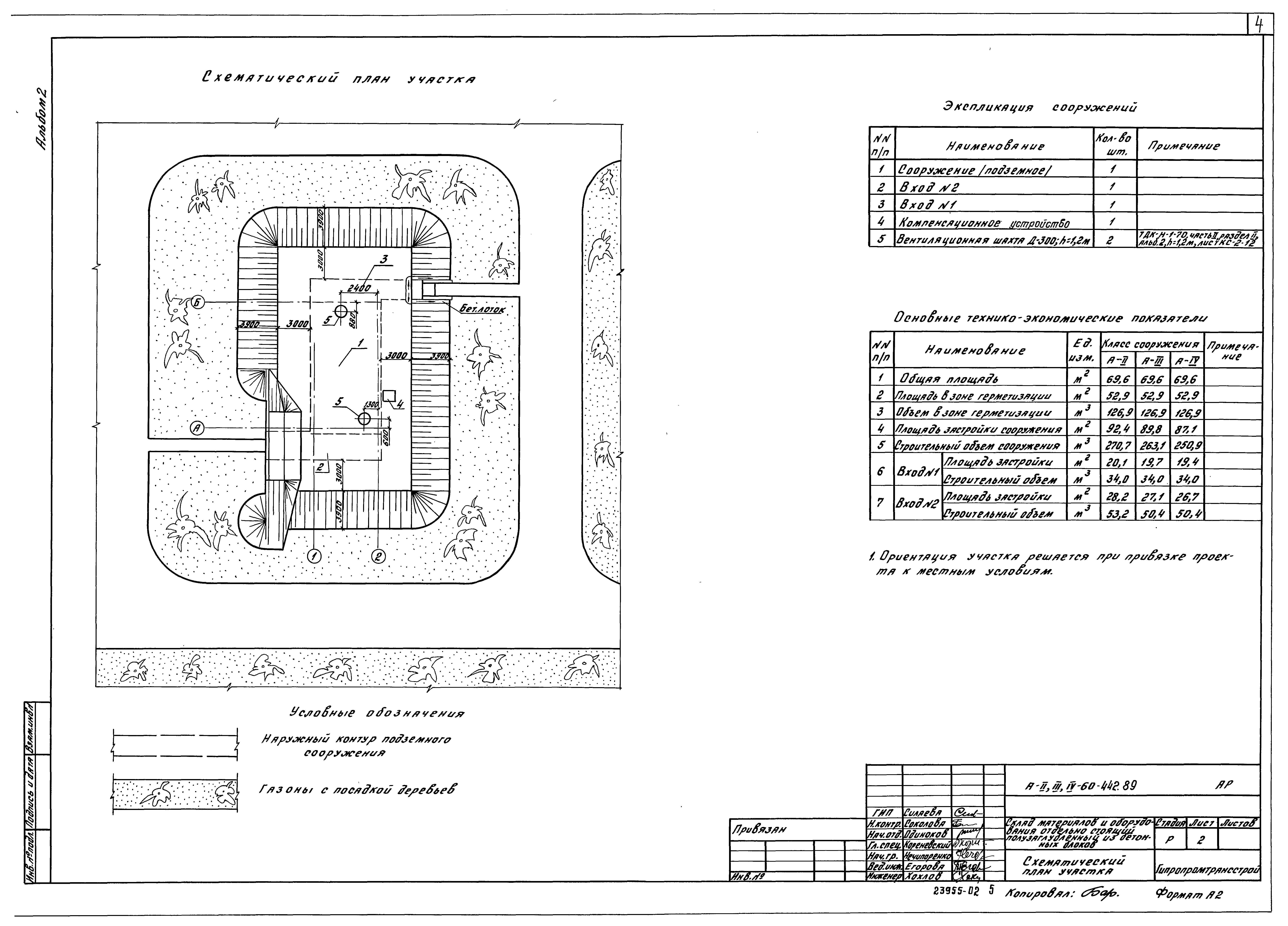 Типовой проект А-II,III,IV-60-442.89