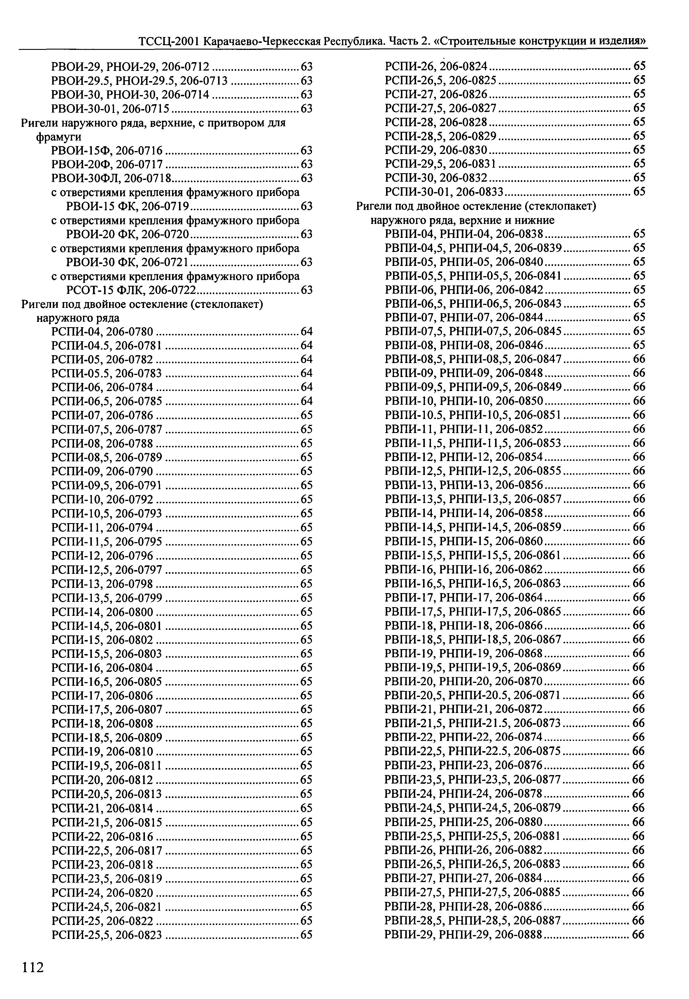 ТССЦ Карачаево-Черкесская Республика 02-2001