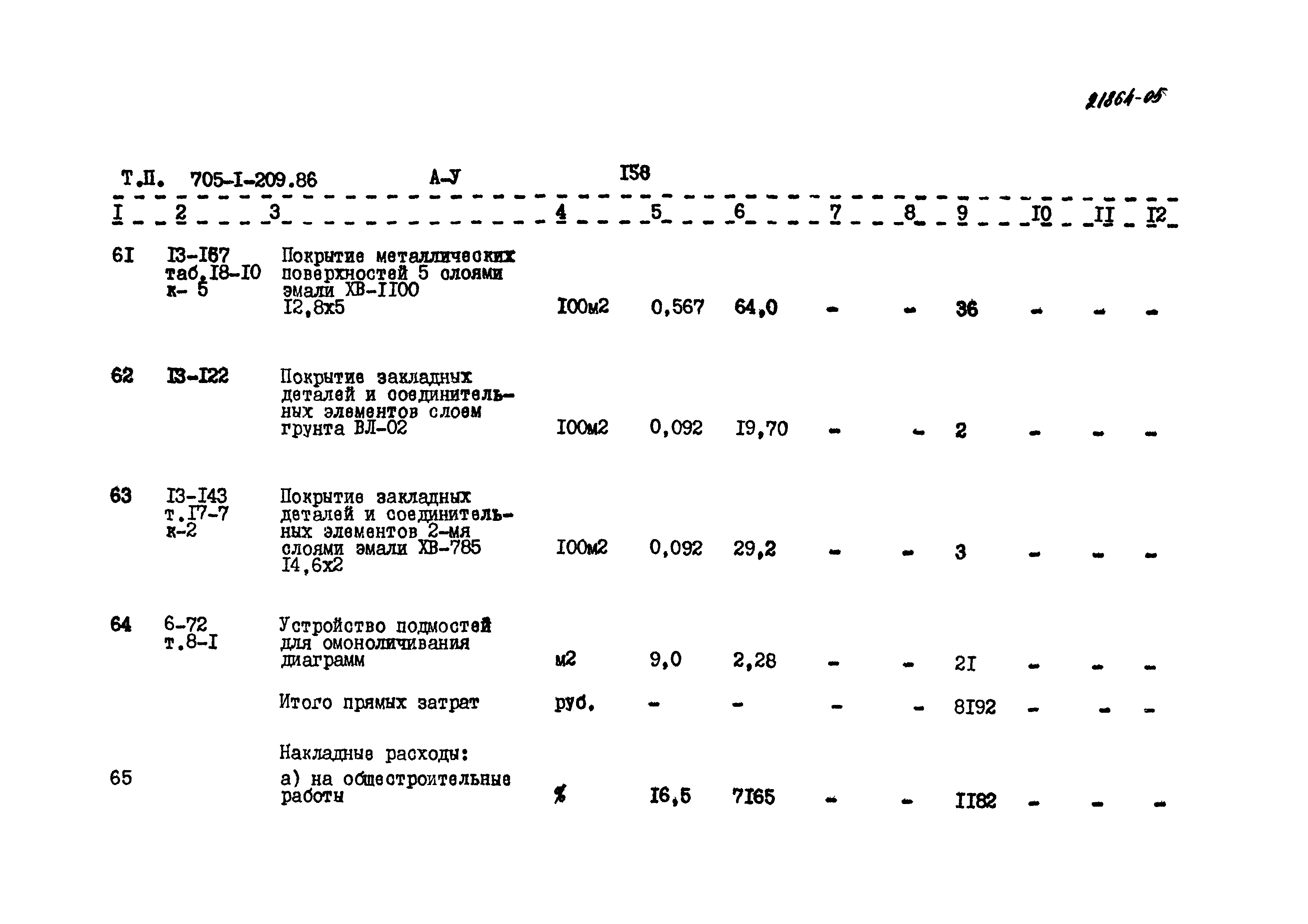 Типовой проект 705-1-209.86