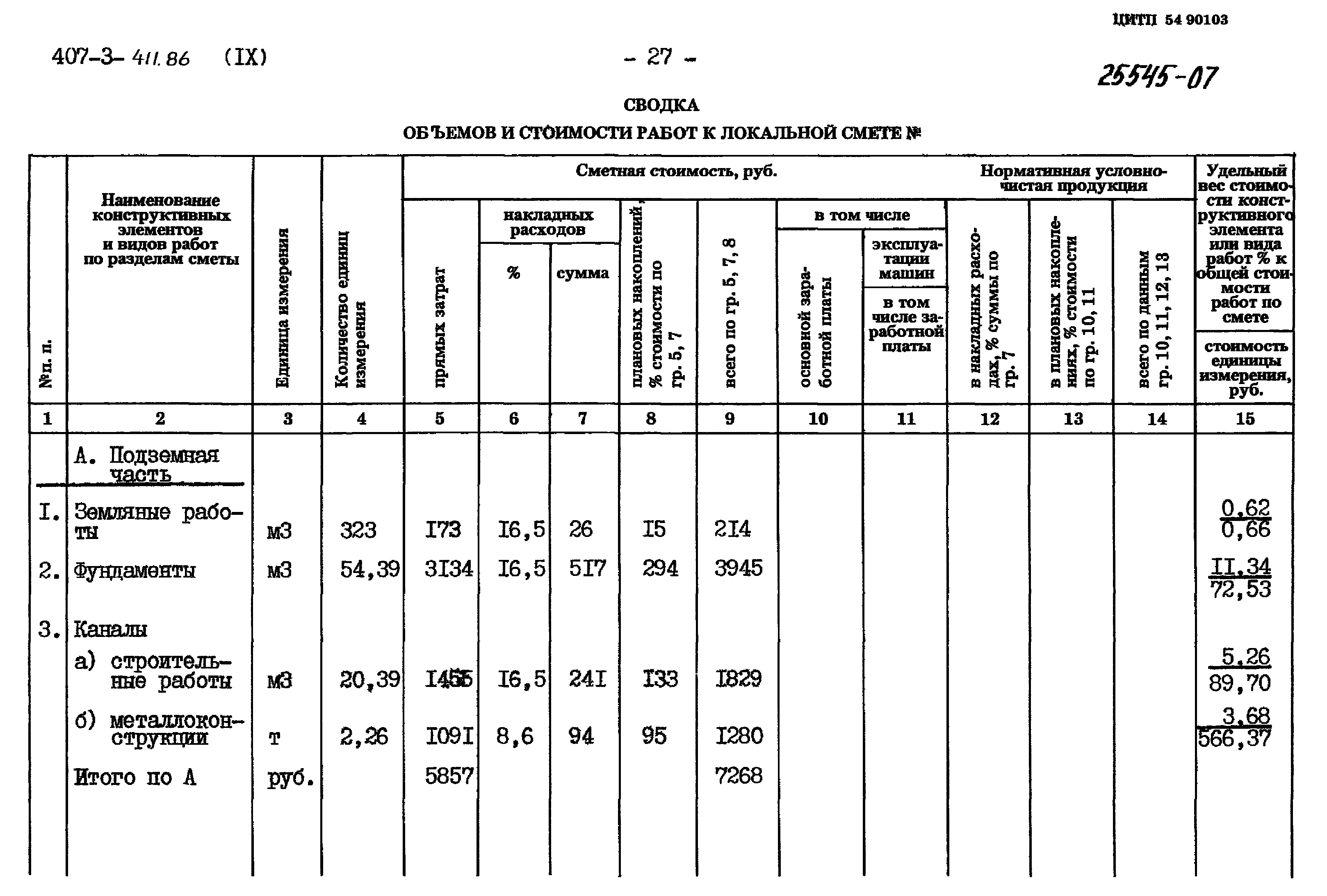 Типовой проект 407-3-411.86