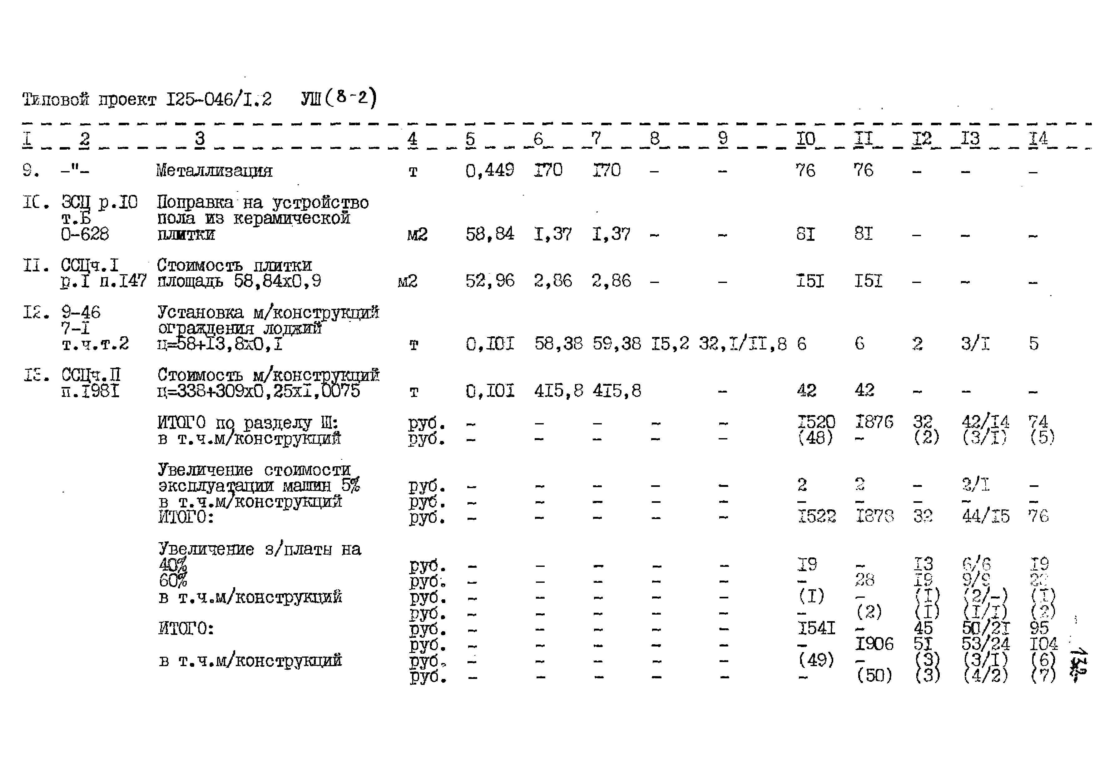 Типовой проект 125-045/1.2