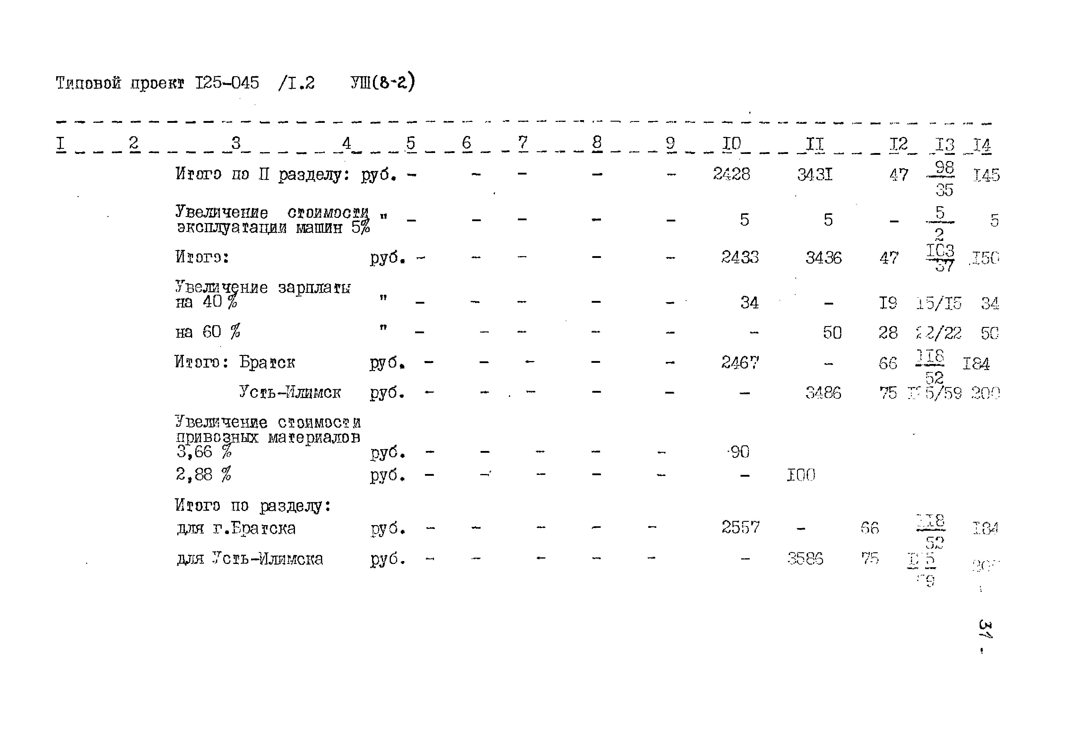 Типовой проект 125-045/1.2