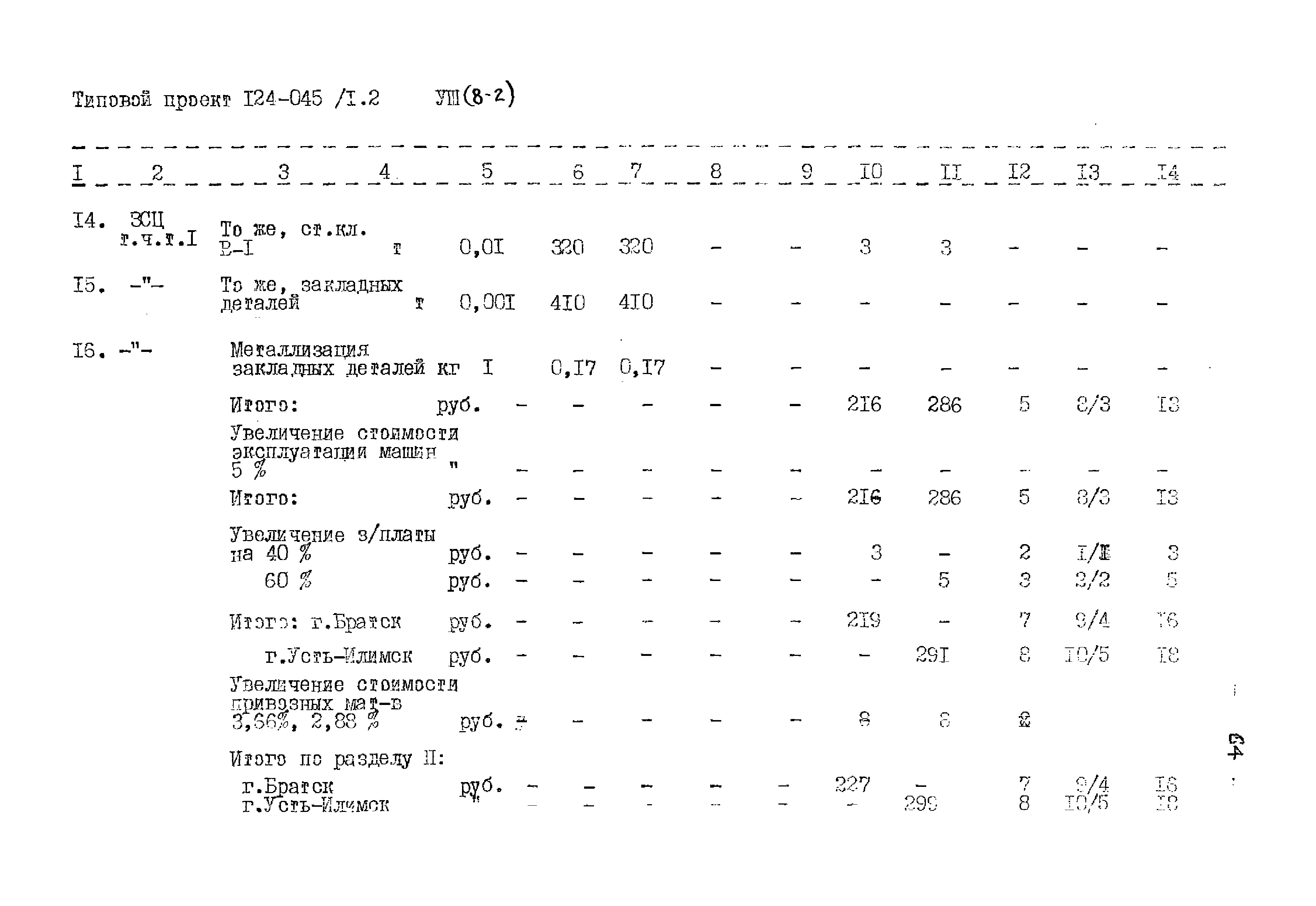 Типовой проект 125-045/1.2