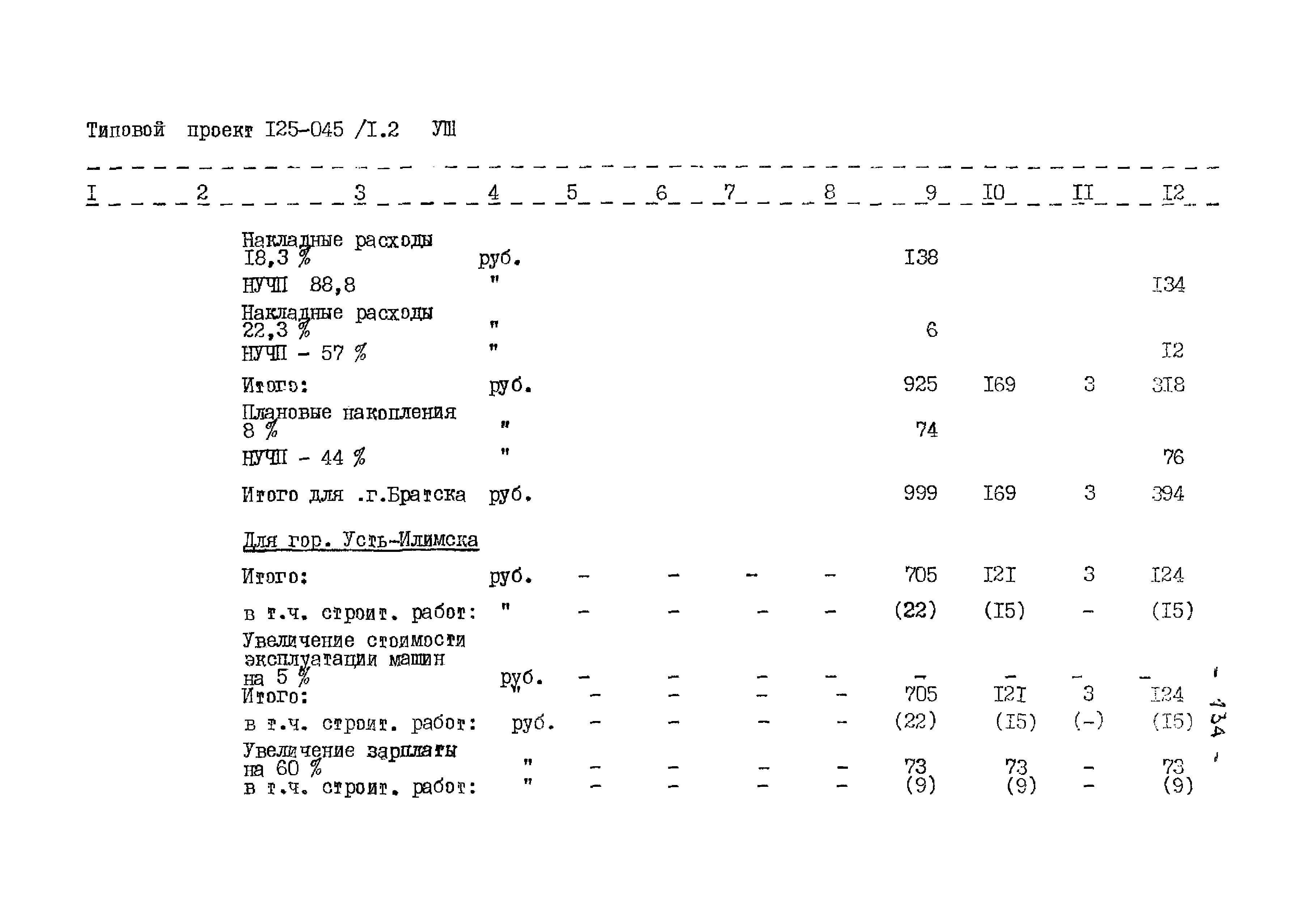 Типовой проект 125-045/1.2