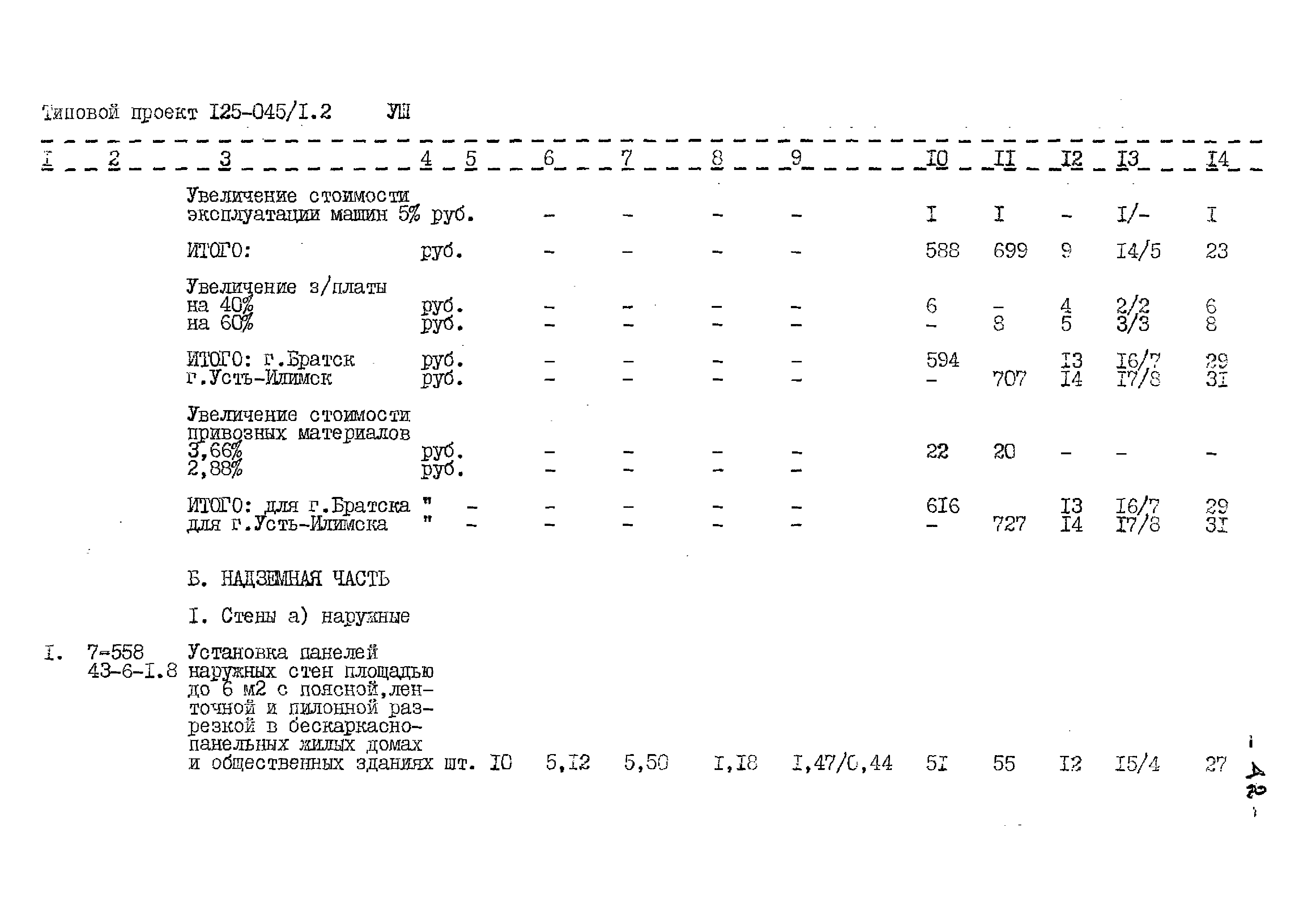 Типовой проект 125-045/1.2