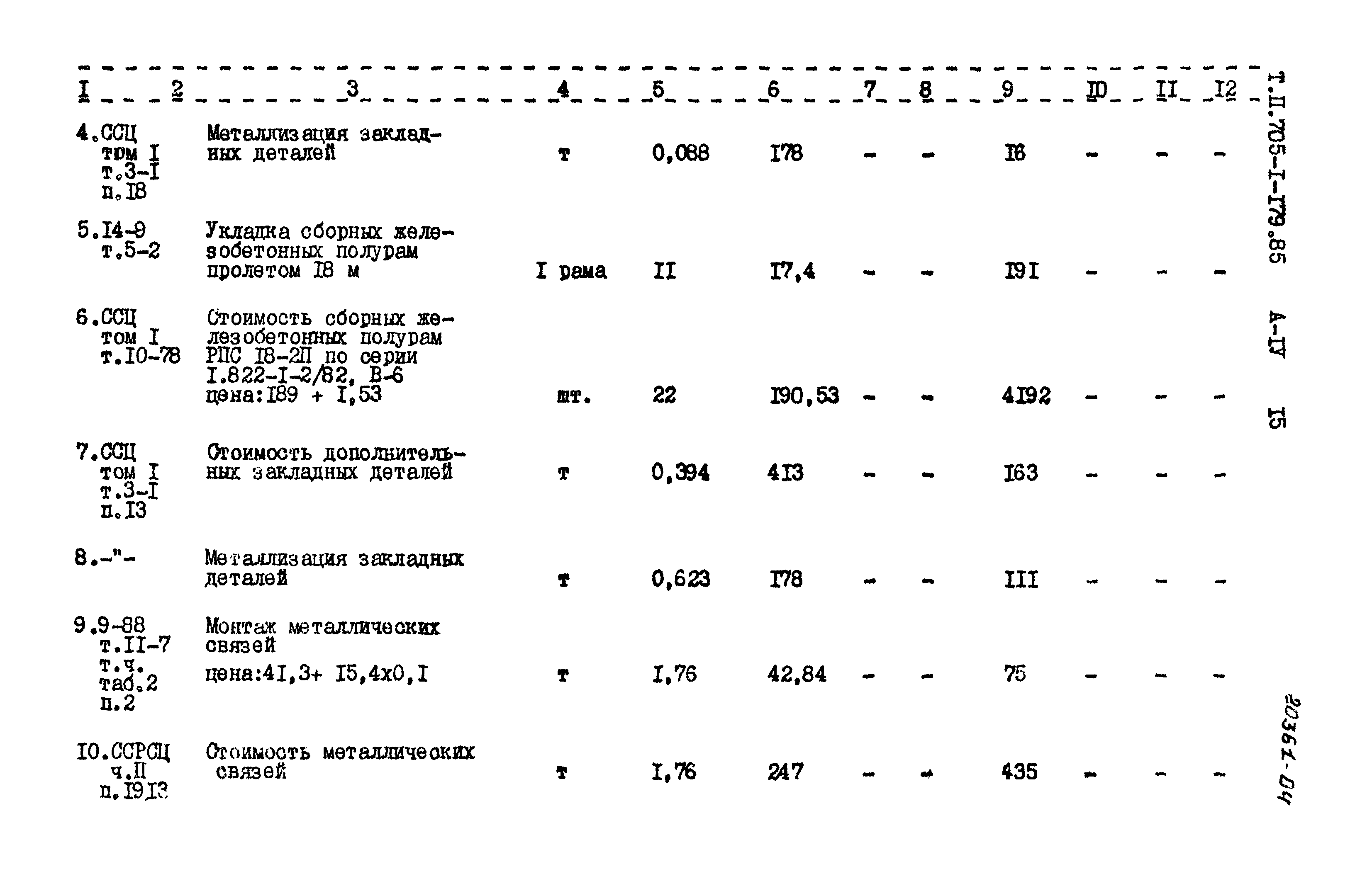 Типовой проект 705-1-179.85